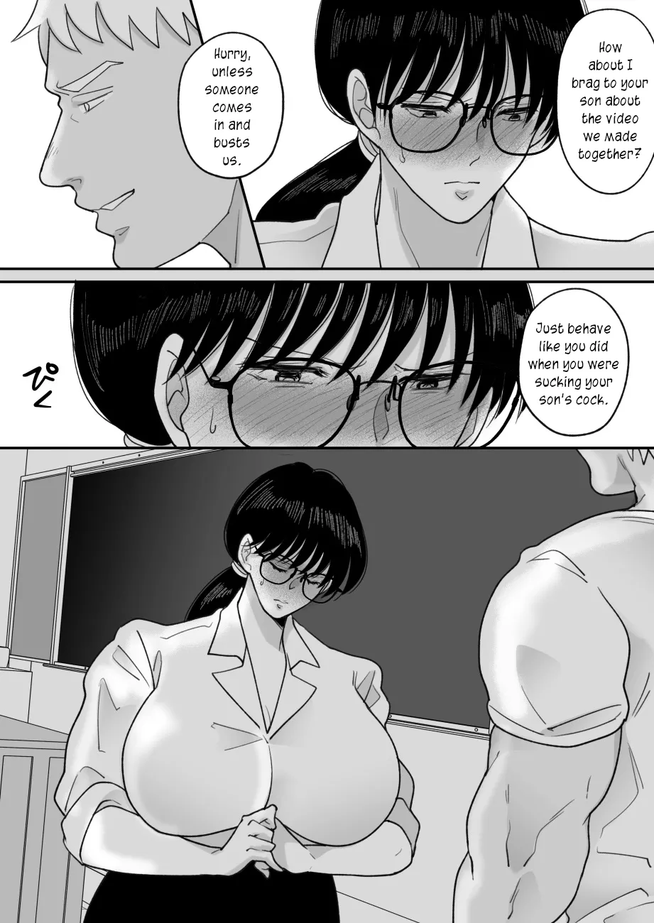 [Nyan dorosei]Suugaku Kyoushi no Kaa-san ga Taiiku Kyoushi ni Netorareru | My mother, the math professor, being stolen away by my gym professor, part 2[English] [joobuspaidatr] Page 52