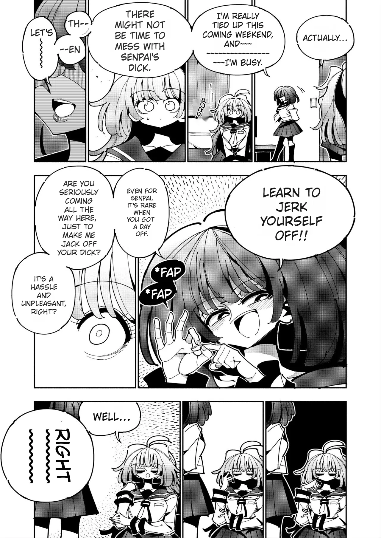 Shizuku and Shiori IF (First Part) -Learn in Five Days! A Guide to Futanari Masturbation-(1st to 2nd day) Page 10