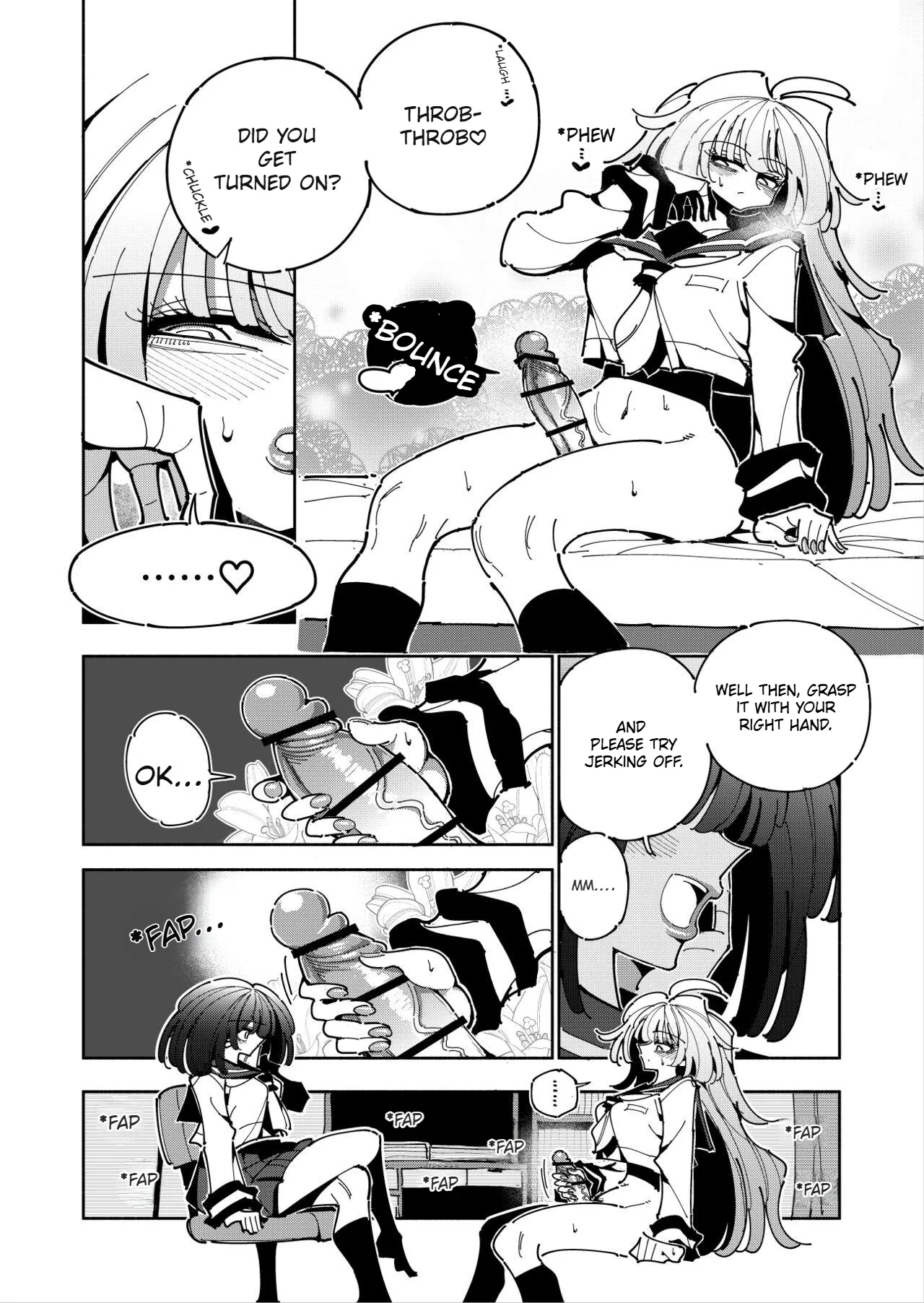 Shizuku and Shiori IF (First Part) -Learn in Five Days! A Guide to Futanari Masturbation-(1st to 2nd day) Page 13