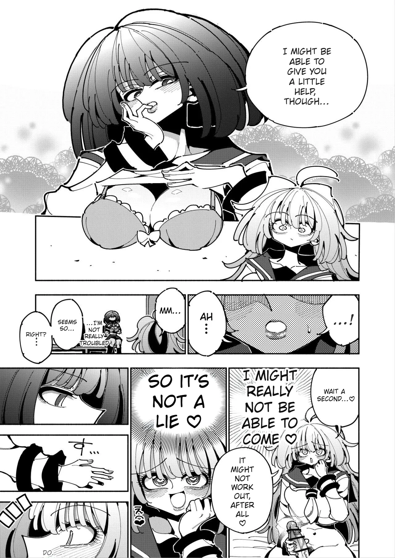 Shizuku and Shiori IF (First Part) -Learn in Five Days! A Guide to Futanari Masturbation-(1st to 2nd day) Page 18
