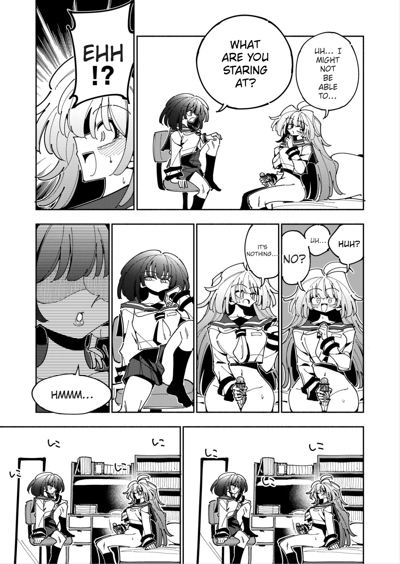 Shizuku and Shiori IF (First Part) -Learn in Five Days! A Guide to Futanari Masturbation-(1st to 2nd day) Page 26