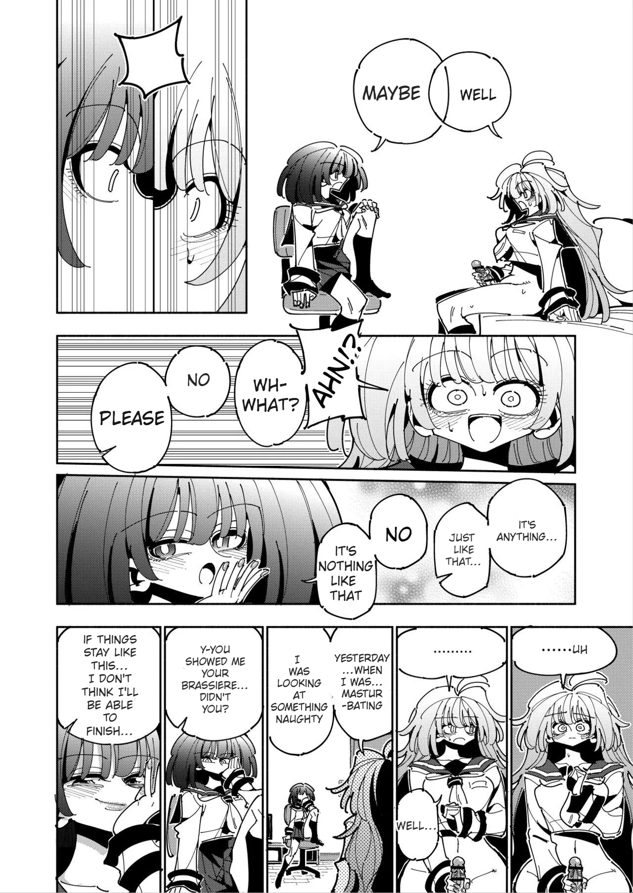 Shizuku and Shiori IF (First Part) -Learn in Five Days! A Guide to Futanari Masturbation-(1st to 2nd day) Page 27