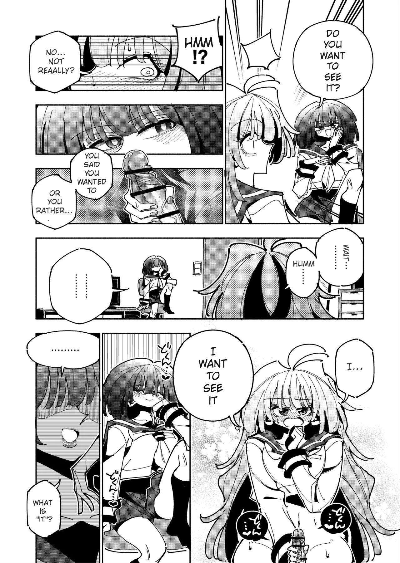 Shizuku and Shiori IF (First Part) -Learn in Five Days! A Guide to Futanari Masturbation-(1st to 2nd day) Page 28