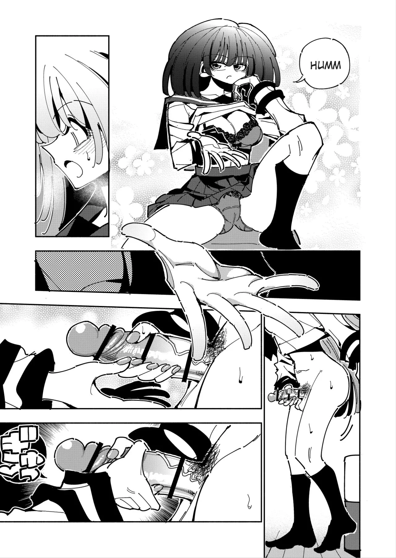 Shizuku and Shiori IF (First Part) -Learn in Five Days! A Guide to Futanari Masturbation-(1st to 2nd day) Page 32