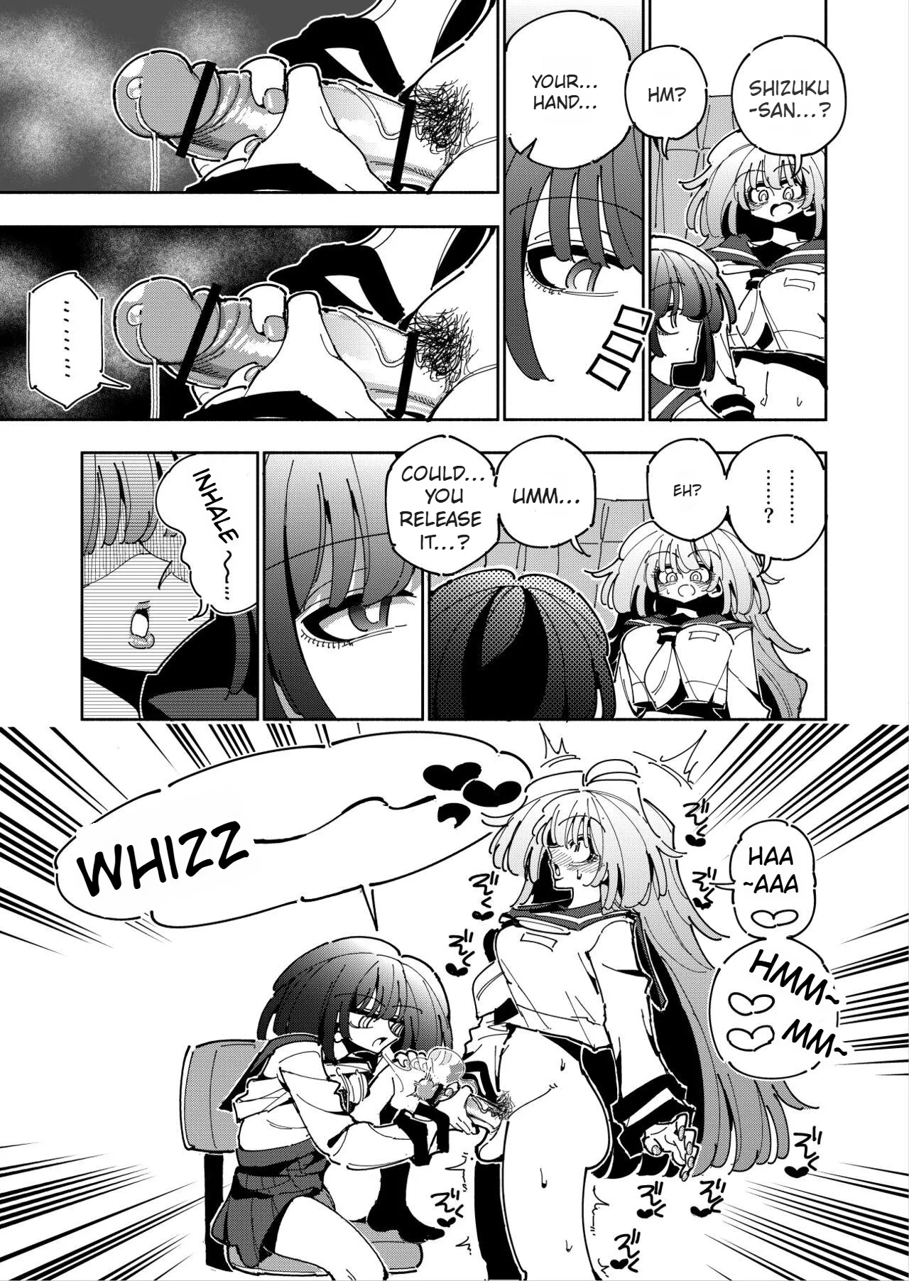 Shizuku and Shiori IF (First Part) -Learn in Five Days! A Guide to Futanari Masturbation-(1st to 2nd day) Page 36