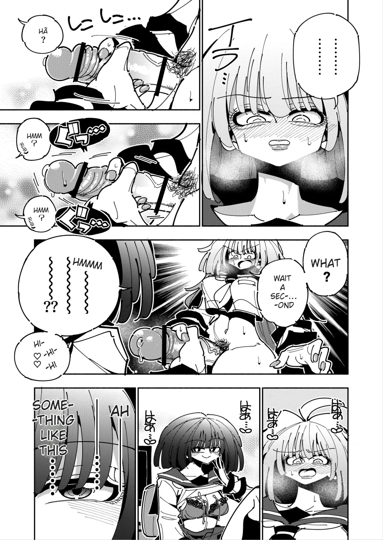Shizuku and Shiori IF (First Part) -Learn in Five Days! A Guide to Futanari Masturbation-(1st to 2nd day) Page 40