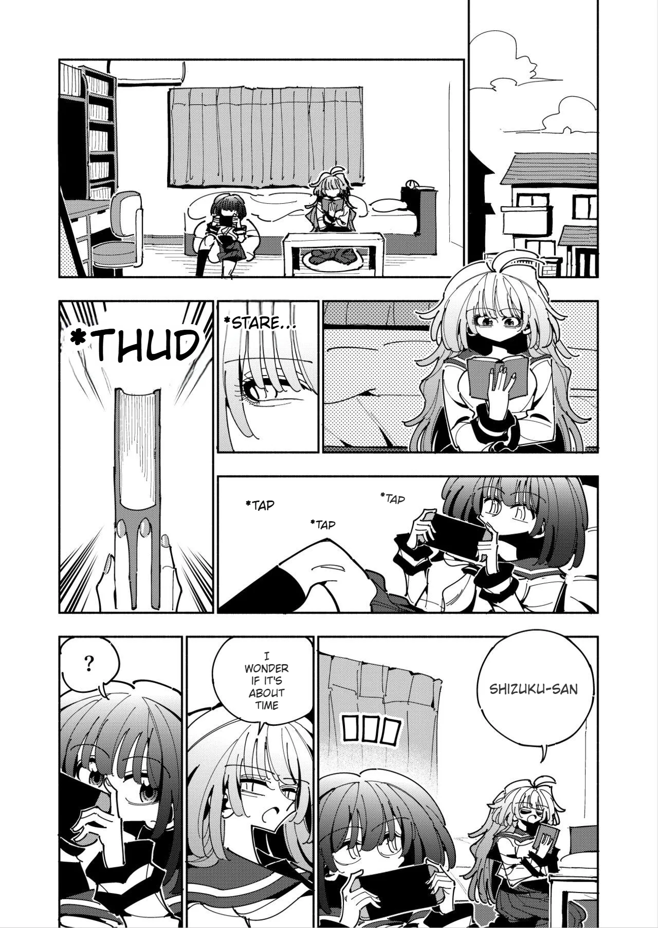 Shizuku and Shiori IF (First Part) -Learn in Five Days! A Guide to Futanari Masturbation-(1st to 2nd day) Page 8