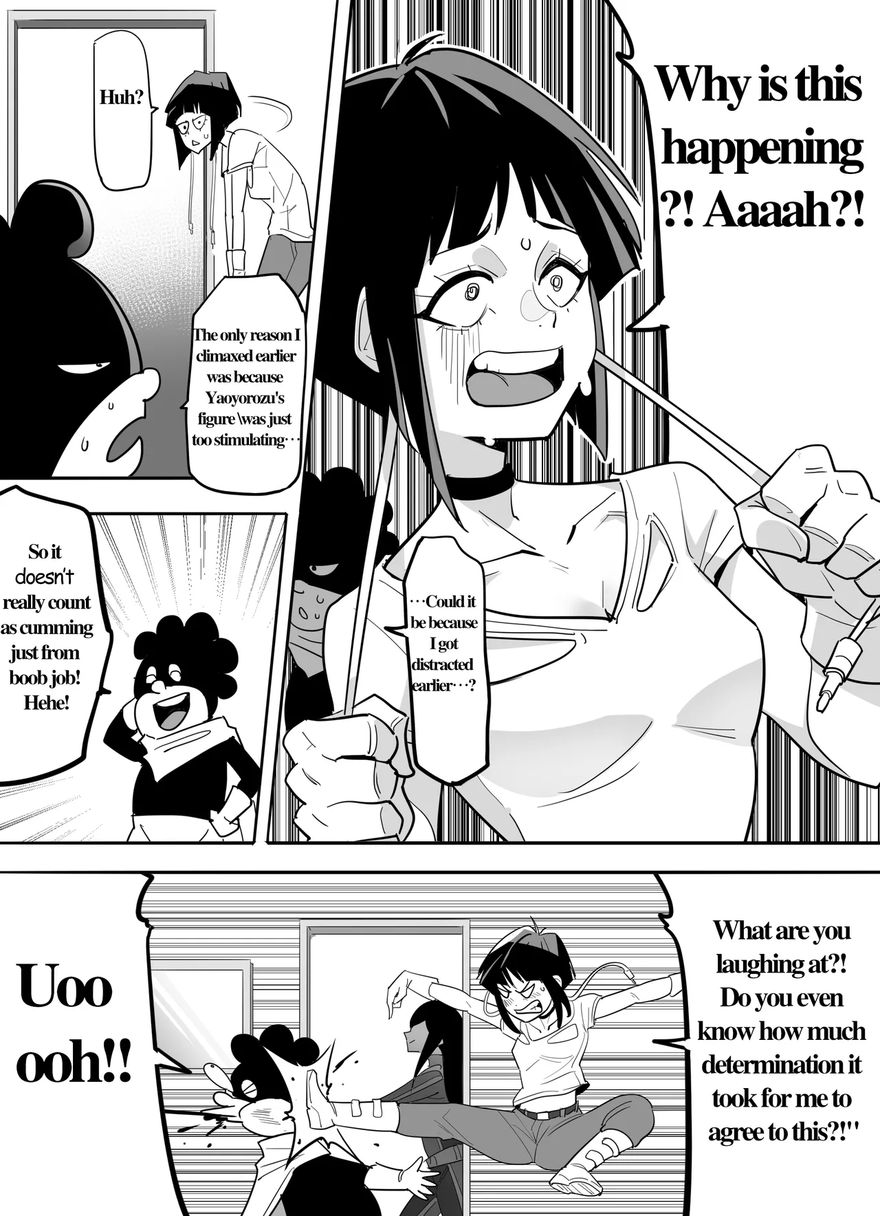 The room you can't leave unless you do a titjob Page 10