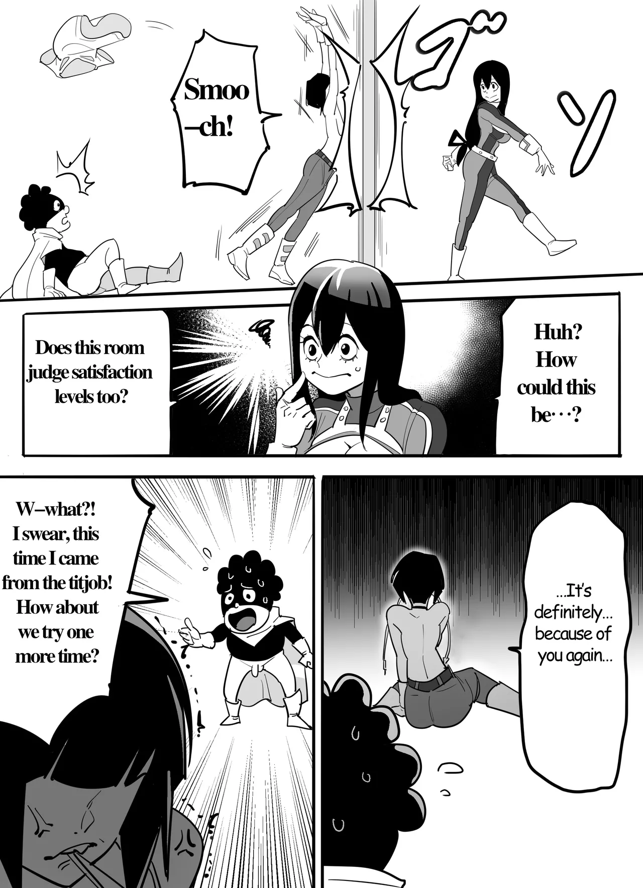 The room you can't leave unless you do a titjob Page 18