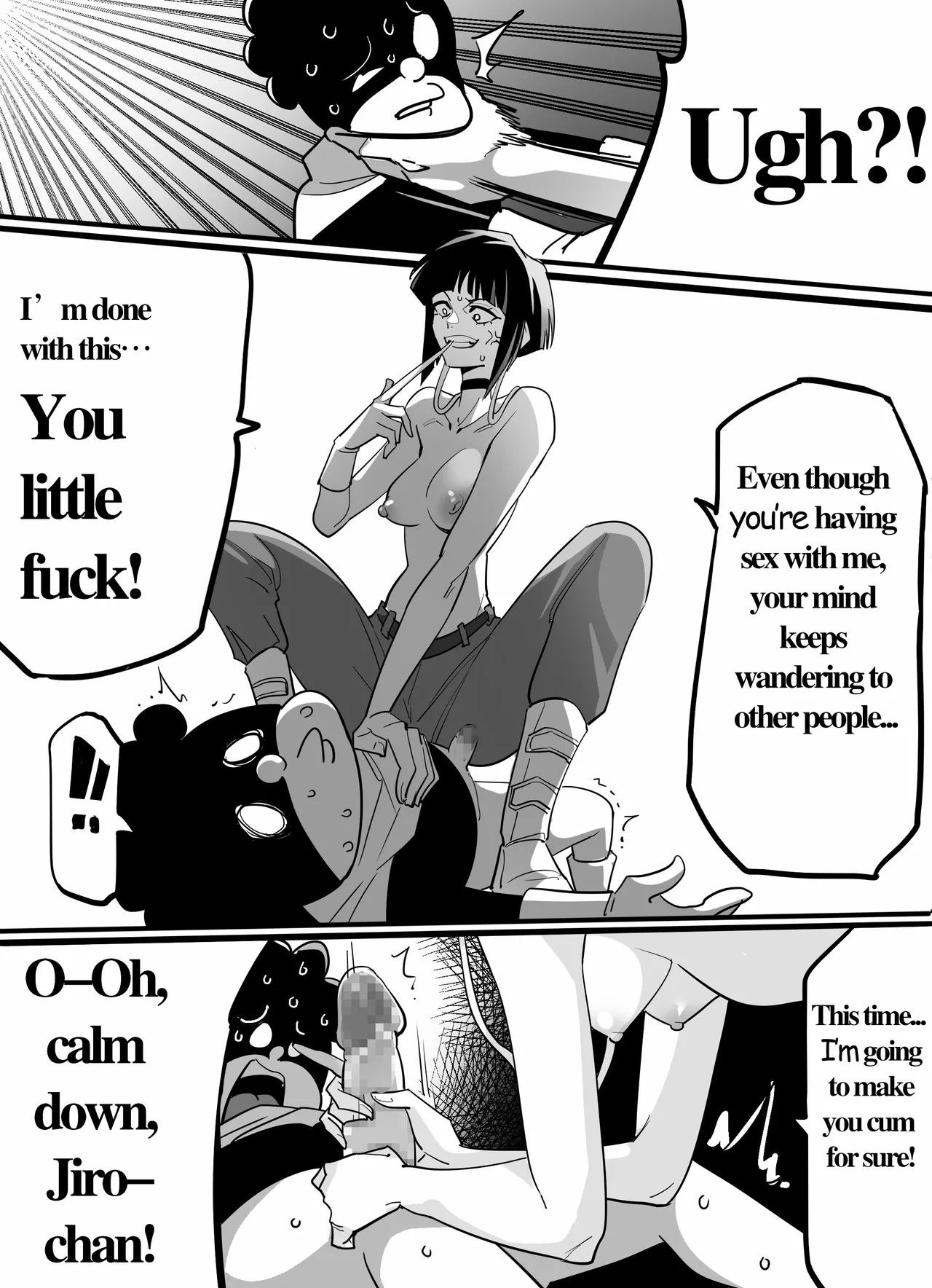The room you can't leave unless you do a titjob Page 19