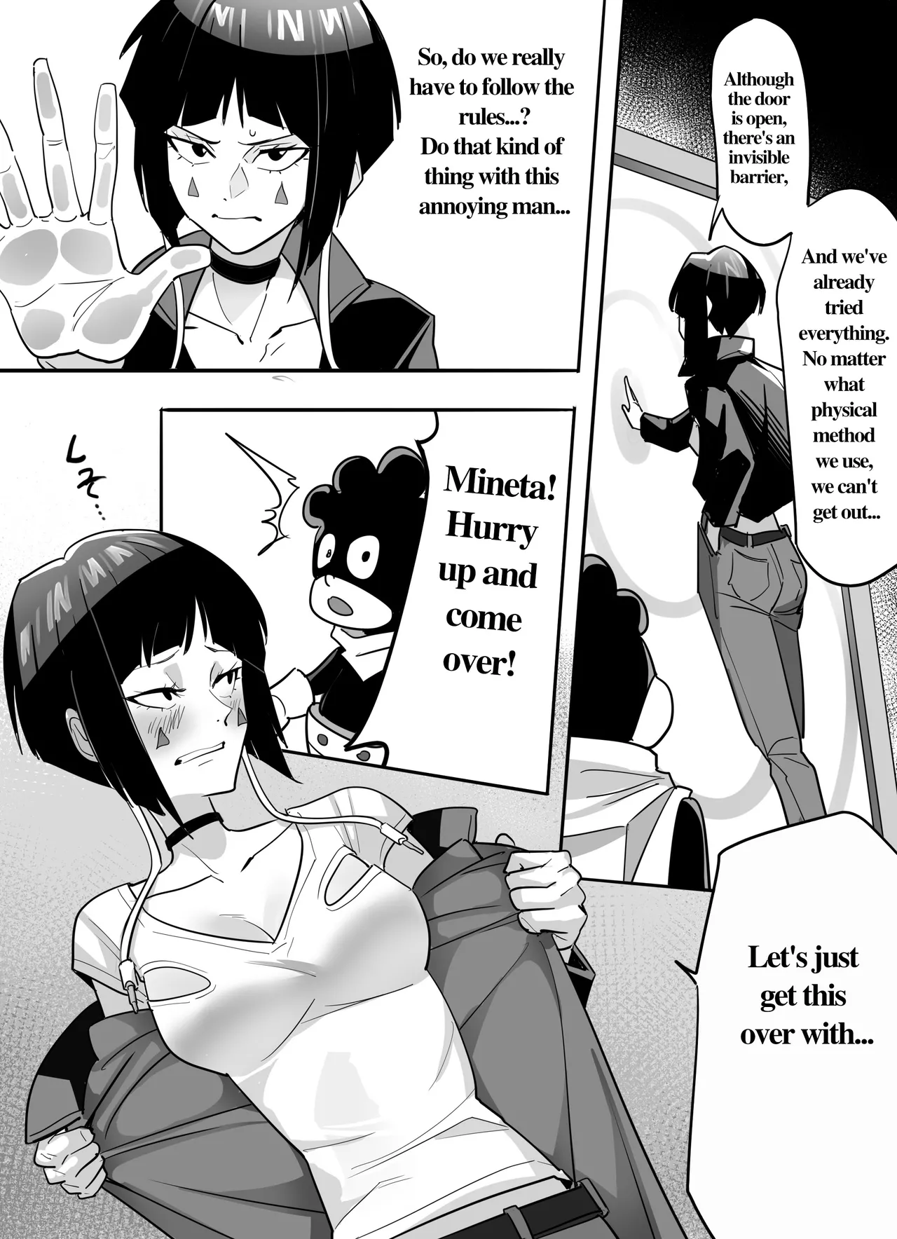 The room you can't leave unless you do a titjob Page 4