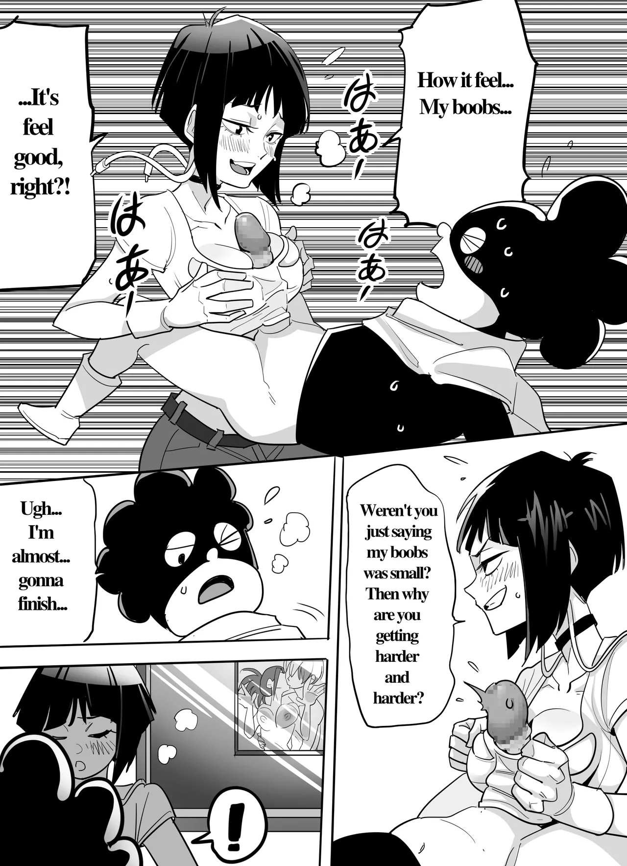 The room you can't leave unless you do a titjob Page 7