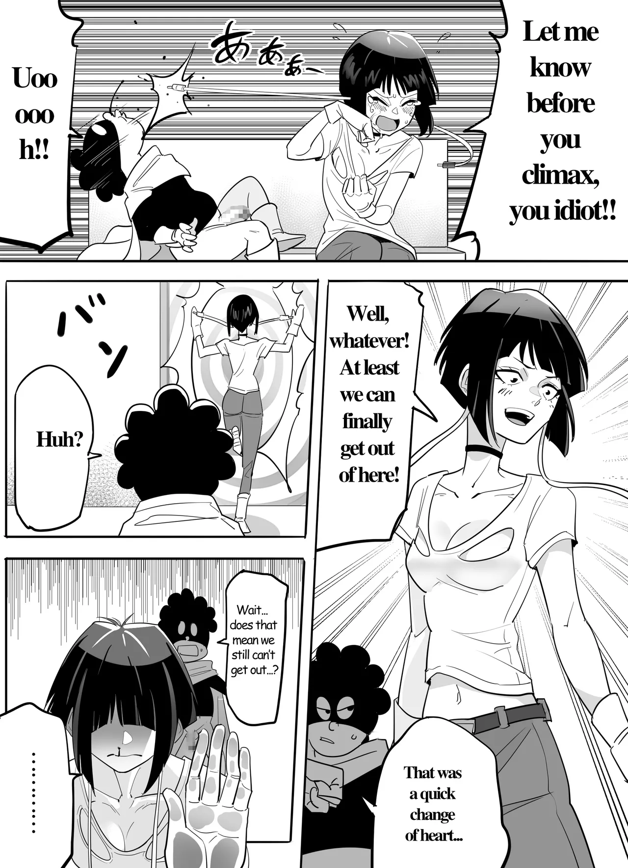 The room you can't leave unless you do a titjob Page 9