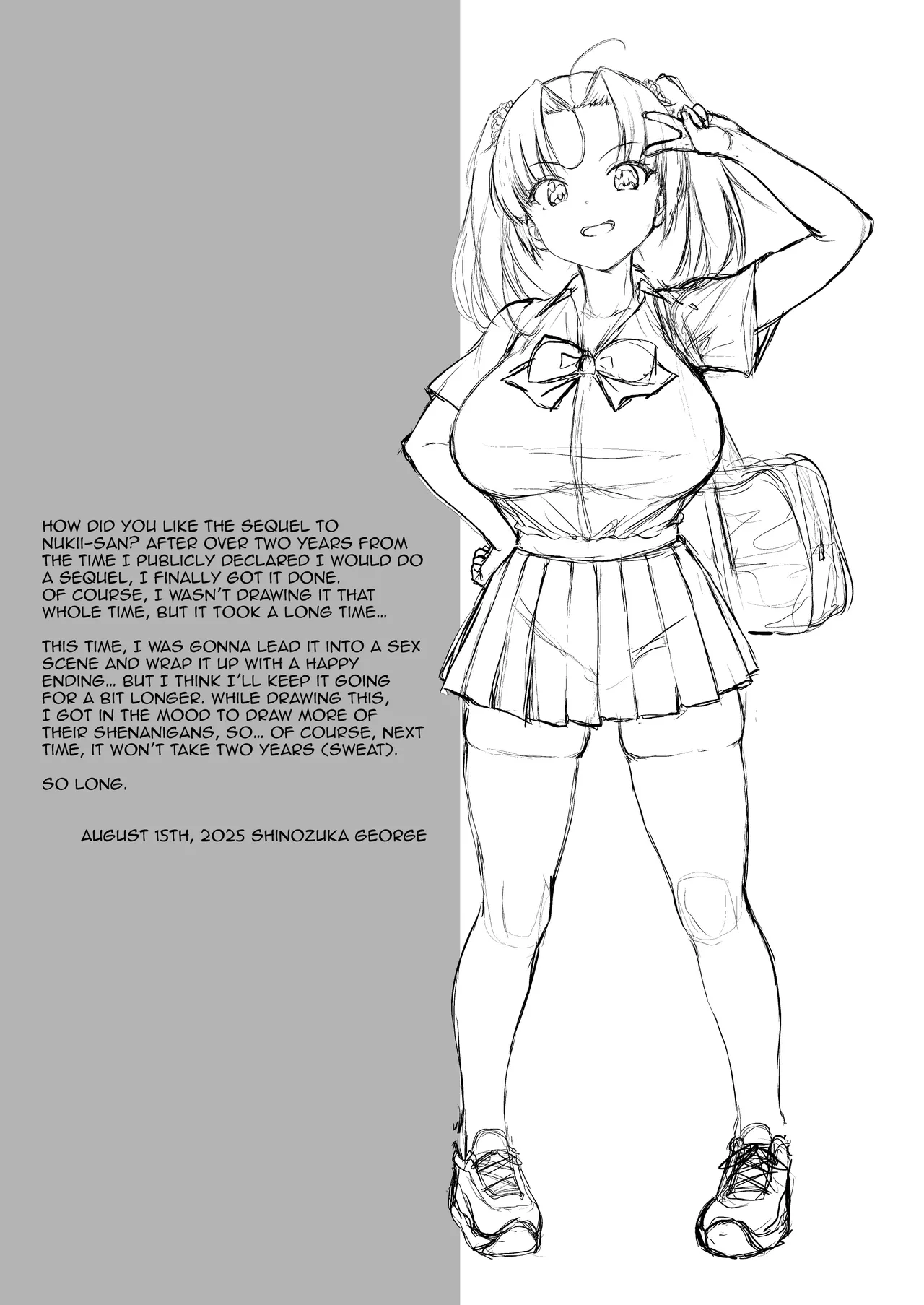[Jouji Mujoh (Shinozuka George)]Nukii-san Shikorare Chance 2 | A Chance to Fap to Nukii-san 2[English] {brolen} [Digital] Page 40