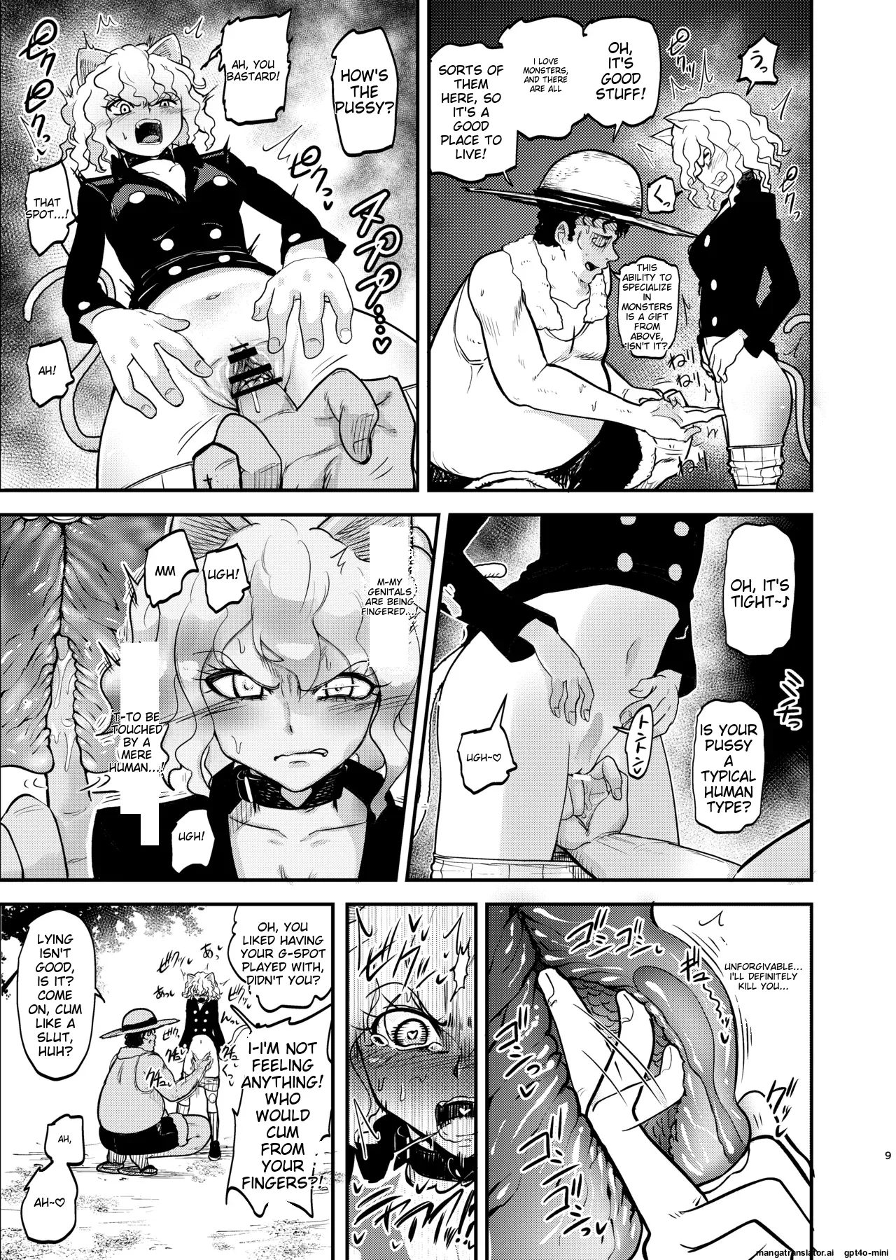 [Shimono Cable]~Trainer~ I Don't Know Anything About The Control System!(Hunter x Hunter) [Digital] (AI Translated) Page 9