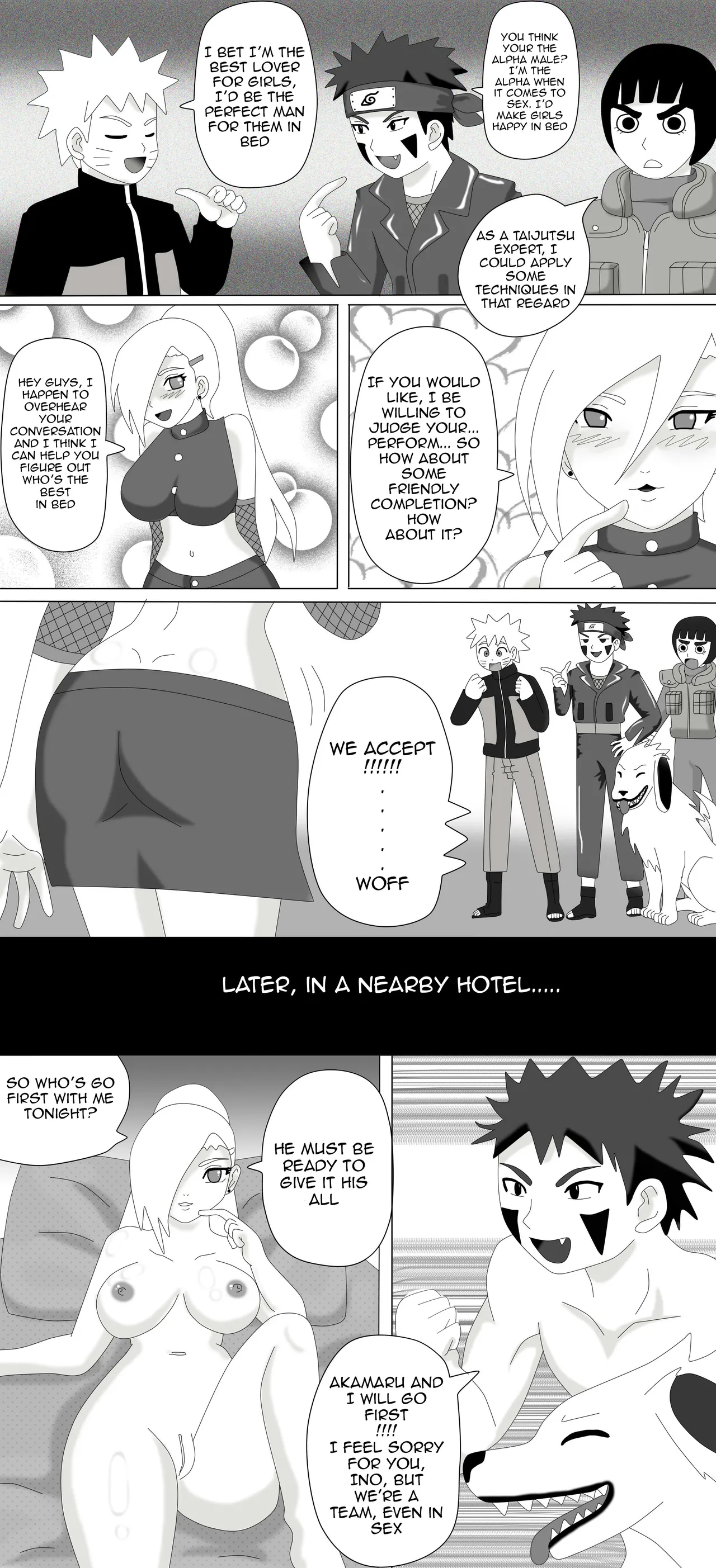 Ino Wild Hunt Night Page 3