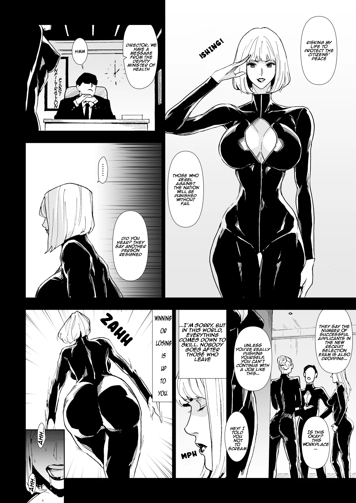 [Yachou (Bloiler Yachou)]Ichiryuu Sennyuu Sousakan Haiboku | Ryosen Infiltration Agent Defeated[English] Page 9