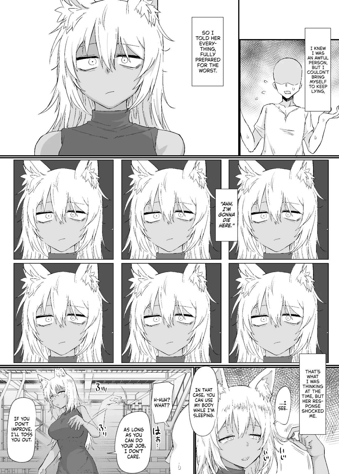 [Ryuukeichi (Gomio)]Oyasumi Kara Ohayou Made | From Good Night to Good Morning[English] [NudeSalad] [Digital] Page 9