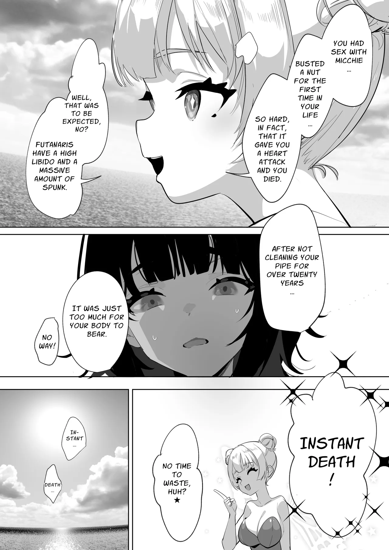 [Raise wa Futanari Bishoujo (orion)]Futanari Deathloop Challenge ~I'll Die If I Ejaculate, But I Want to Make Her Cum~[English] [Pyruz Translation] Page 11