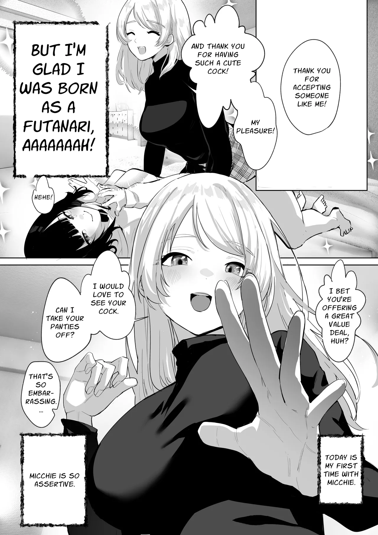 [Raise wa Futanari Bishoujo (orion)]Futanari Deathloop Challenge ~I'll Die If I Ejaculate, But I Want to Make Her Cum~[English] [Pyruz Translation] Page 5