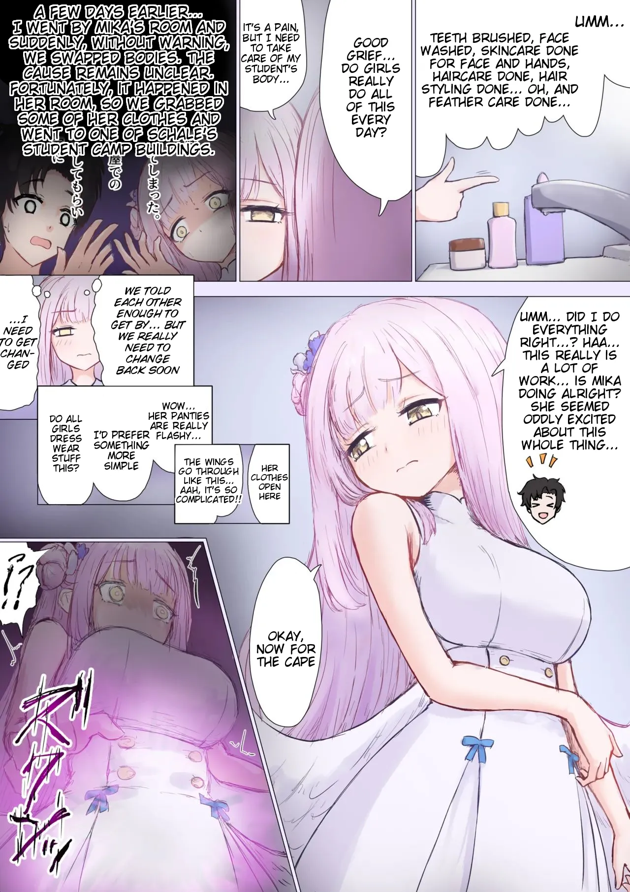 [Nuco Nanatume]Mika, Sensei Irekawari TS(Blue Archive) [English] [Tigoris Translates] Page 2