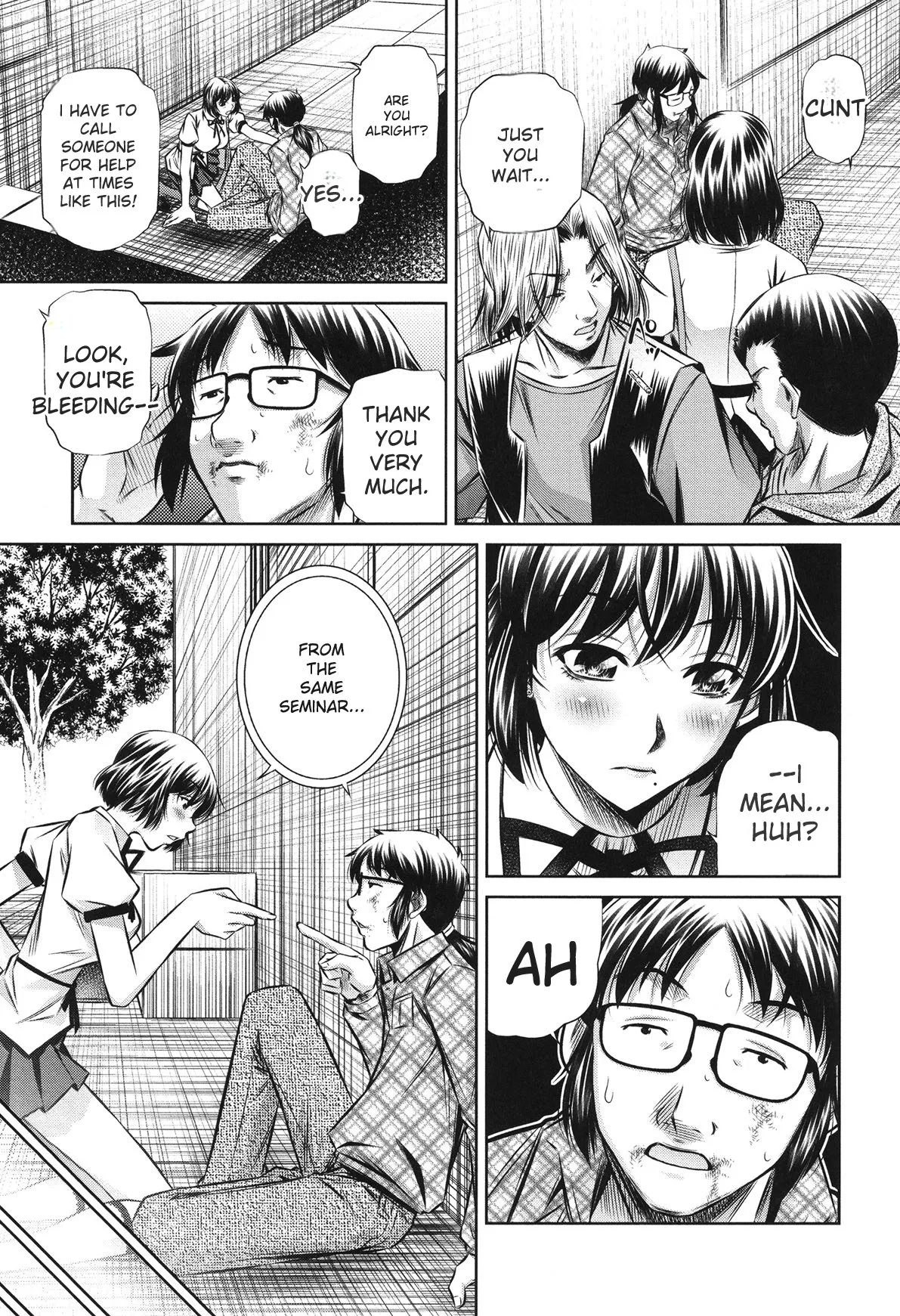 [NABURU]72 -Ryoujoku Tatekomori Jiken-[English] [Digital] Page 137