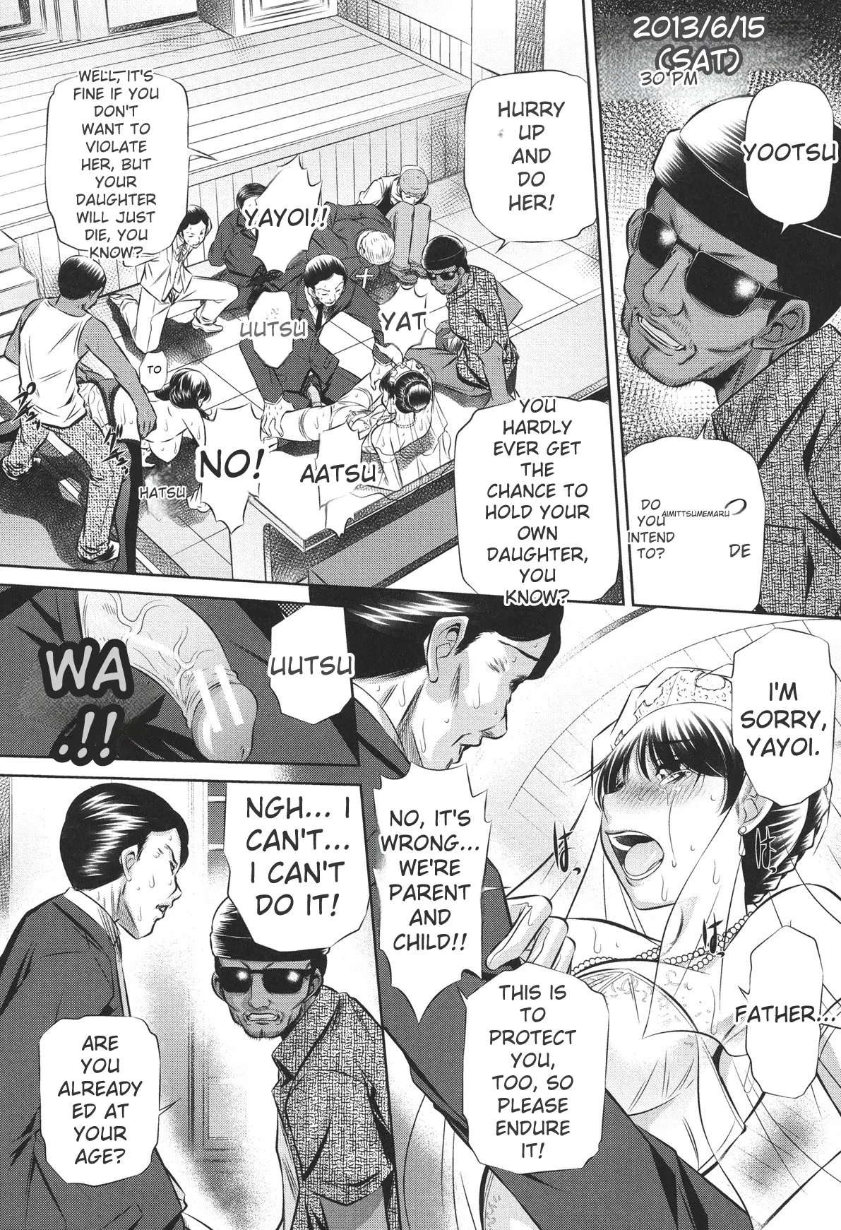 [NABURU]72 -Ryoujoku Tatekomori Jiken-[English] [Digital] Page 59