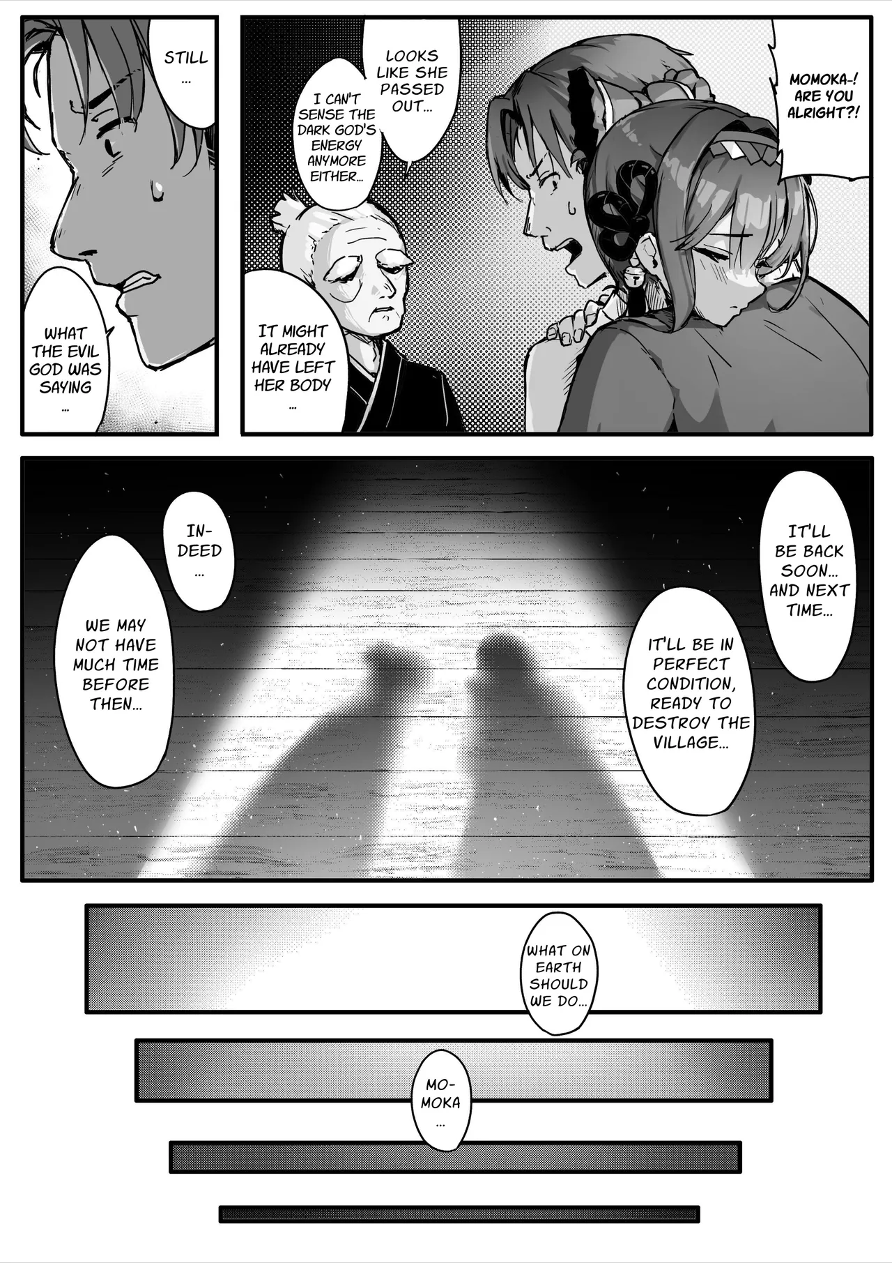 [Ochichio Nyuugyou (osisio)]Hyakudaku no Tou -Ni- Kengen Seshi Jahen | Tower of a Hundred Impurities ~Part 2~[English] [Kusanuu] Page 14