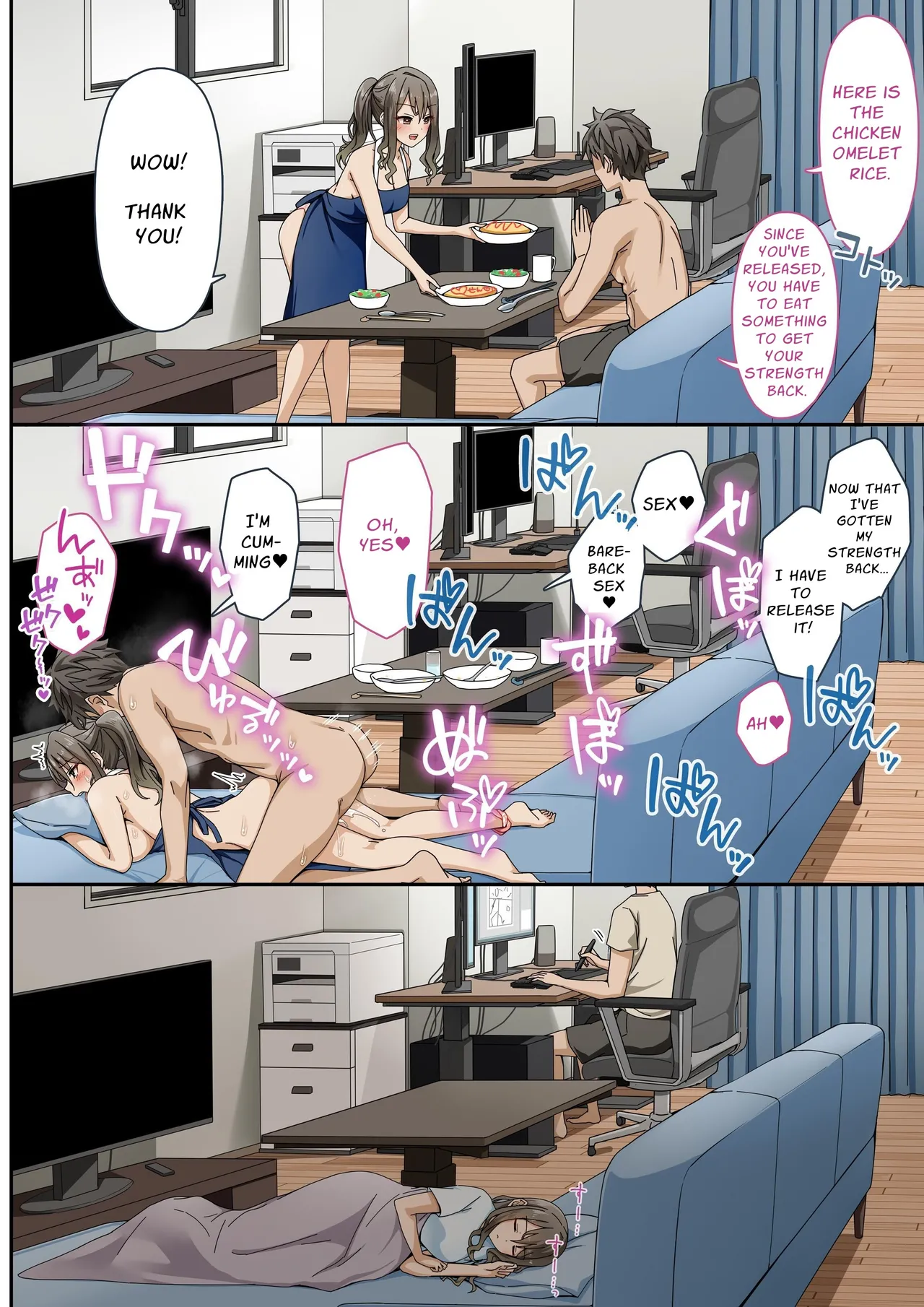 [Erostellus (Miel)]Sawayaki Bijin no Ero Manga Henshuu-san ni Nukimakutte Morai nagara Genkou Ganbaru Hanashi | Meet The Draft Deadline While Your Beautiful Busybody Erotic Manga Editor Lends A "Helping Hand"[English] [Solid Rose] [Digital] Page 21