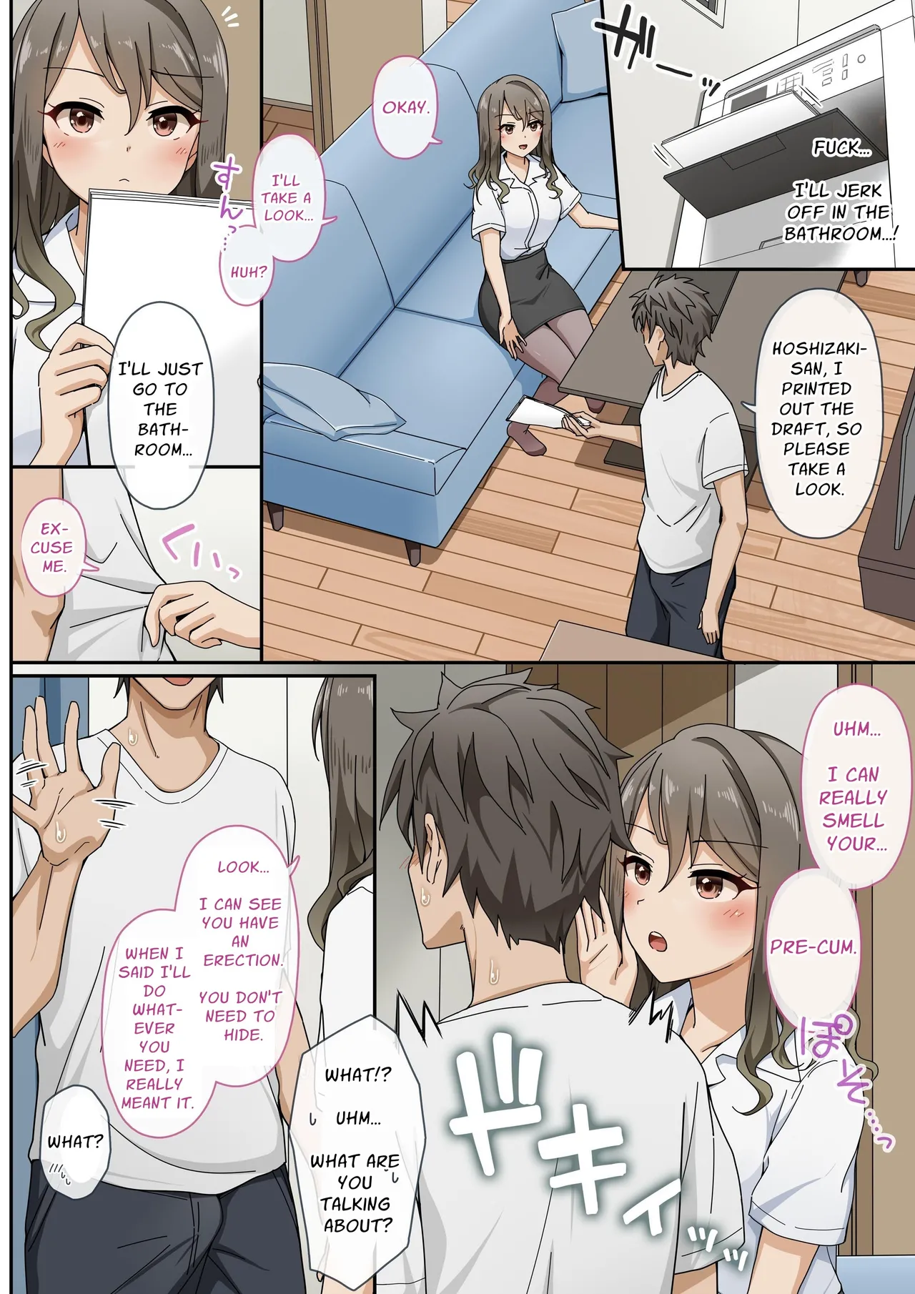 [Erostellus (Miel)]Sawayaki Bijin no Ero Manga Henshuu-san ni Nukimakutte Morai nagara Genkou Ganbaru Hanashi | Meet The Draft Deadline While Your Beautiful Busybody Erotic Manga Editor Lends A "Helping Hand"[English] [Solid Rose] [Digital] Page 7