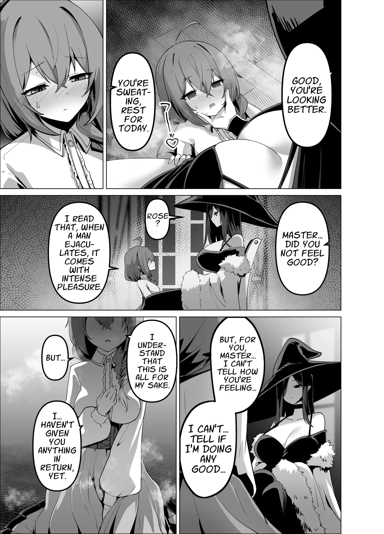 [HASHIOKI (Otemoto)]Oshishou-sama, Se~shi o Kudasai | Master, Please Bestow Me Your Mana![English] [APA] Page 29