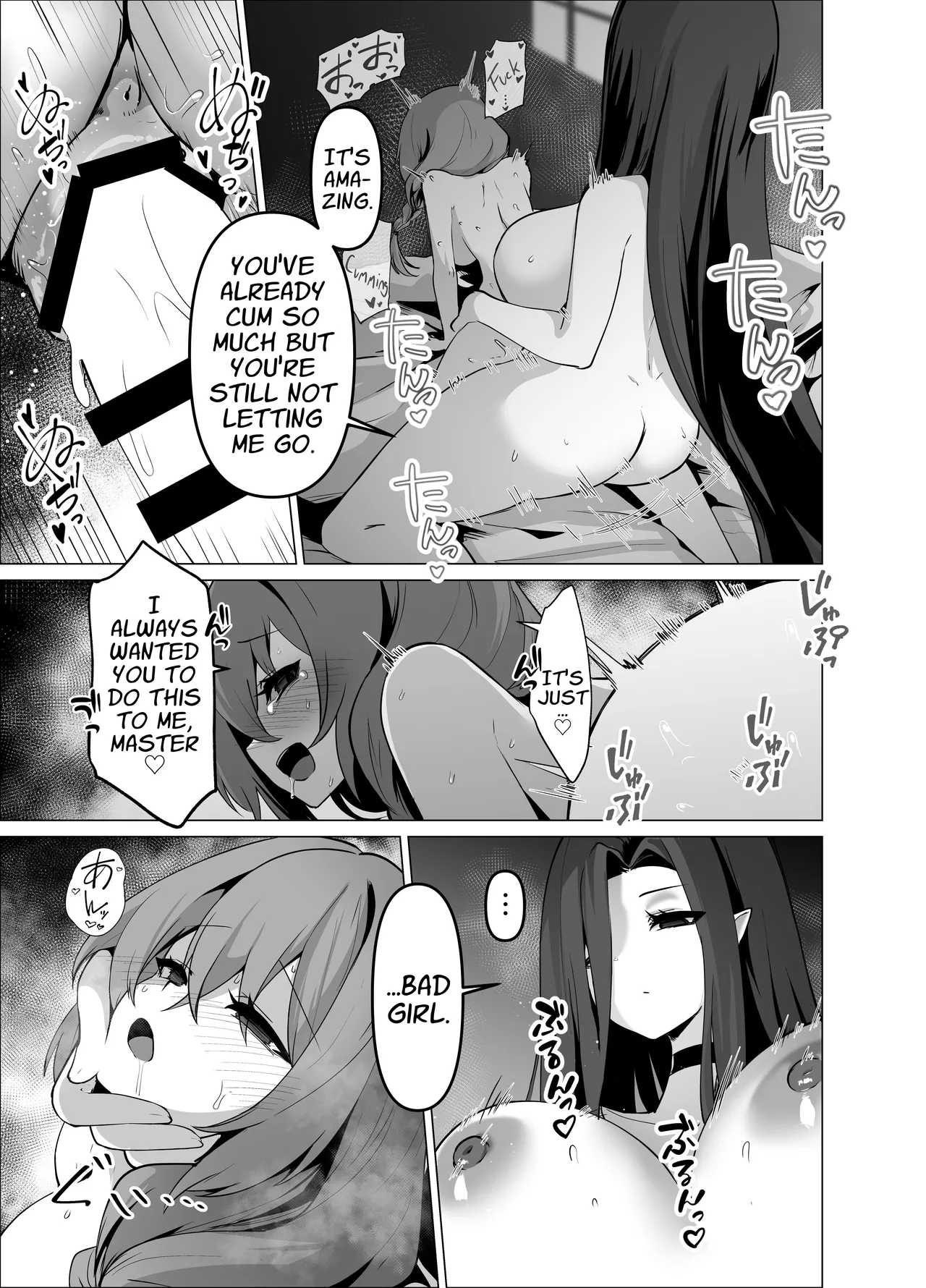 [HASHIOKI (Otemoto)]Oshishou-sama, Se~shi o Kudasai | Master, Please Bestow Me Your Mana![English] [APA] Page 49