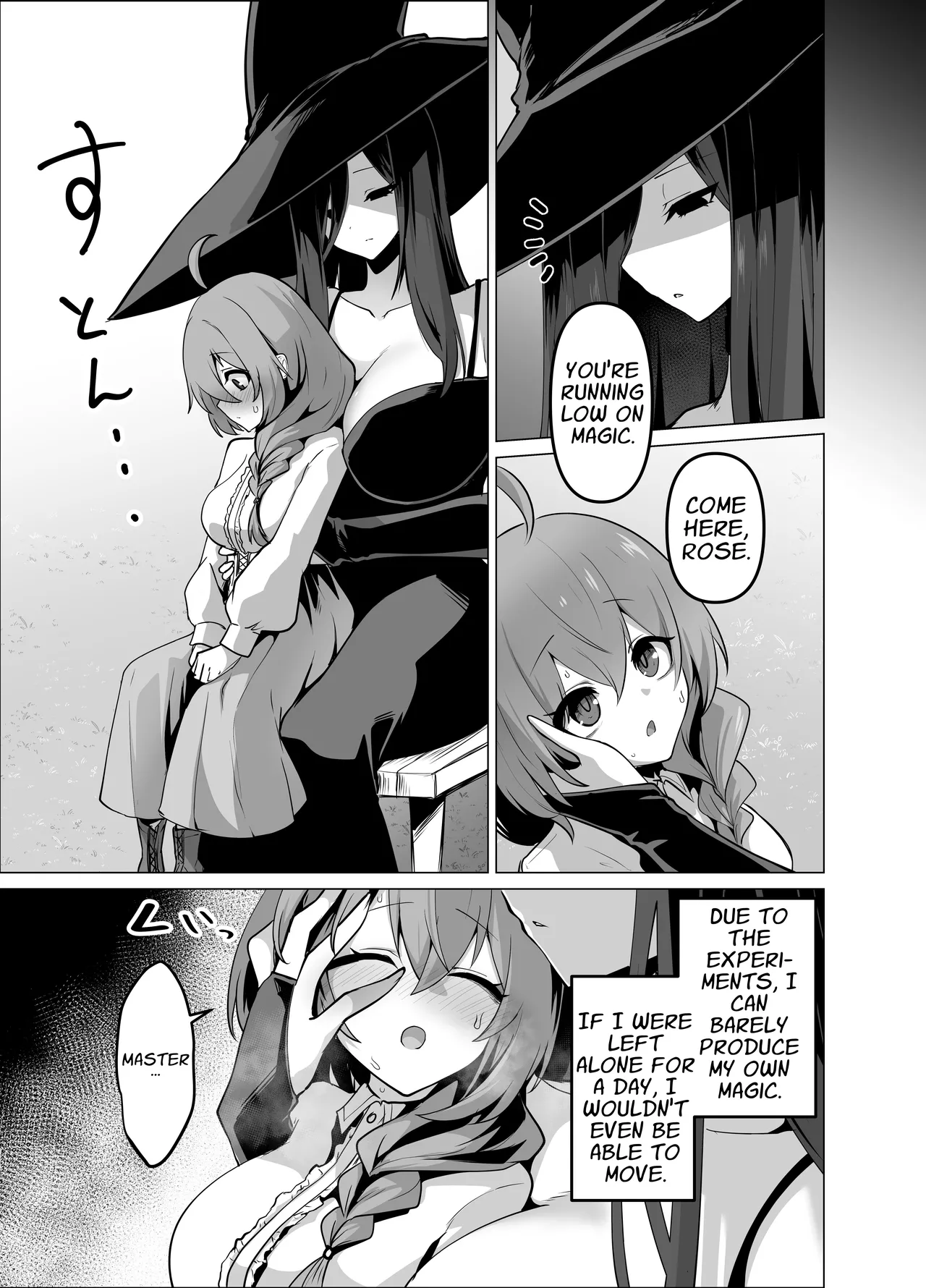 [HASHIOKI (Otemoto)]Oshishou-sama, Se~shi o Kudasai | Master, Please Bestow Me Your Mana![English] [APA] Page 9