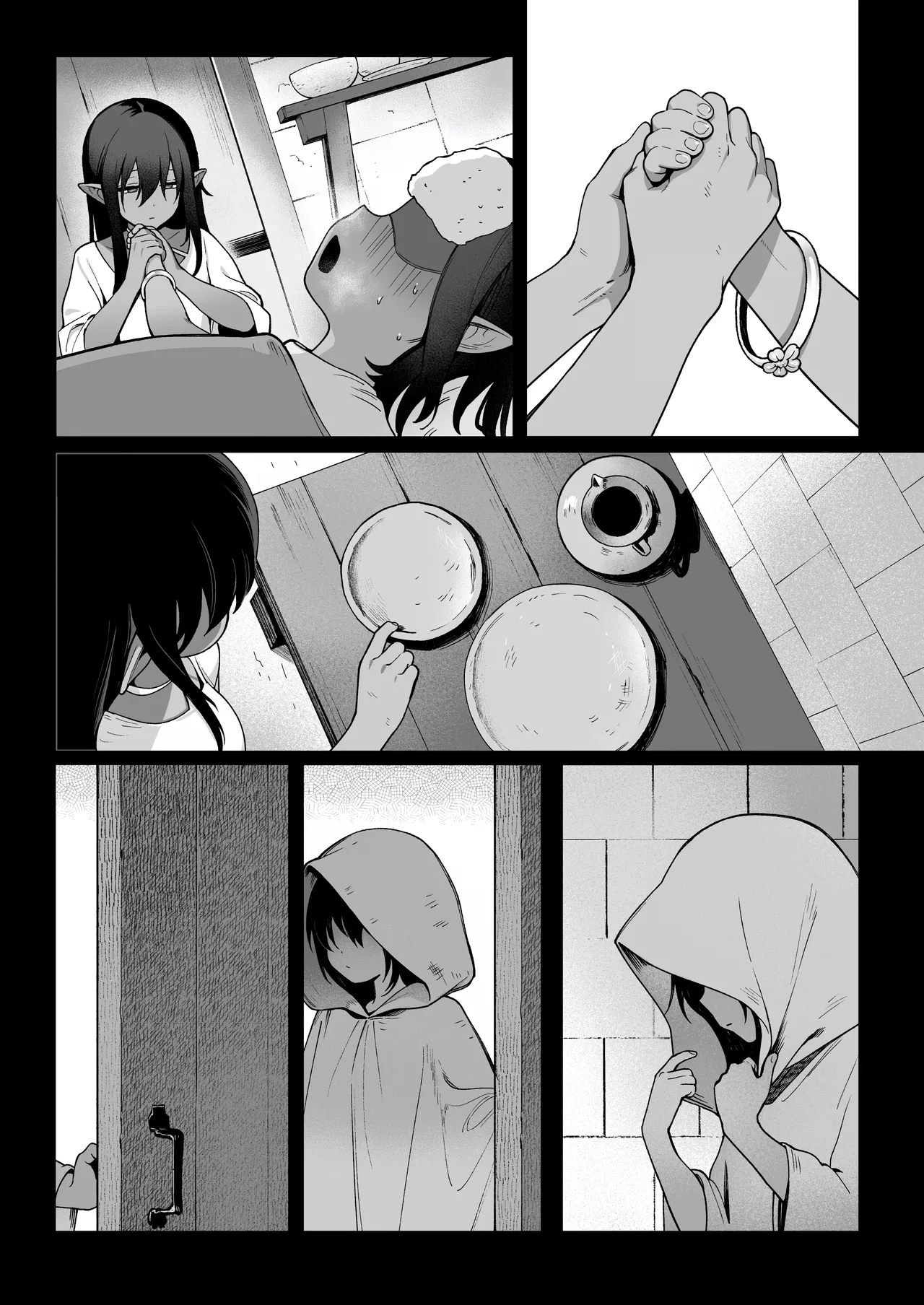 [Master of Tea & Chaos Studio (Sencha Bashira, Mugicha Bashira)]Yosei Shoukan 3-goushitsu Lacy ~Kasshoku Hada Elf o Shimei Shita Dotei Orc~ 1[English] [Comics EnjoyerTranslation] [Decensored] Page 27