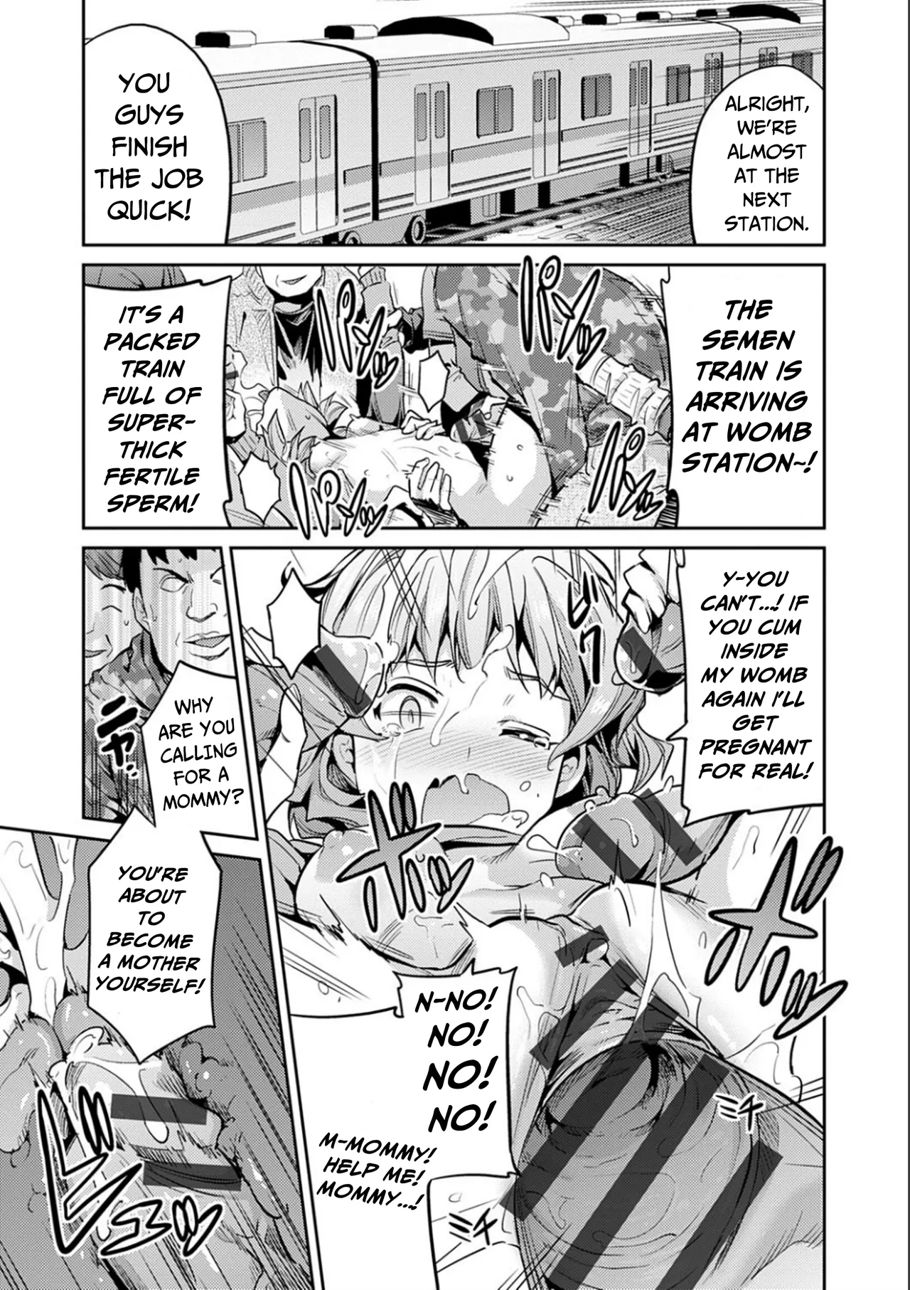 [Hinotsuki Neko]Karma☆JK Molestation & Rape(Full) (Forced Breeding Express) [English] [RagsSgar_] [Digital Version] Page 22