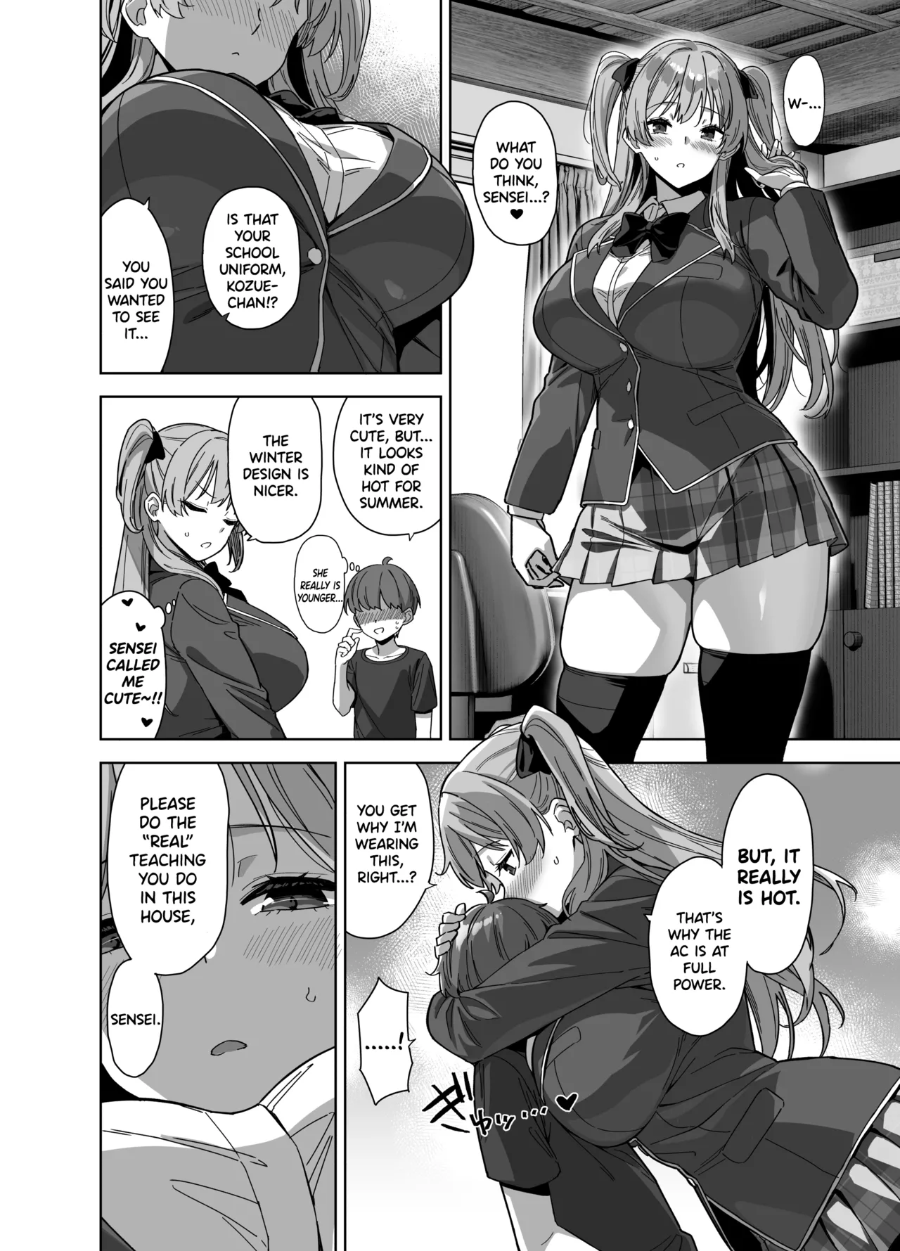 [Σ-Arts (Mikemono Yuu)]Natsu to Inaka to Yuuwaku shite kuru Dekkai Oshiego 3 + C106 Bonus Book[English] [SDTLs] [Digital] (decensored) Page 38