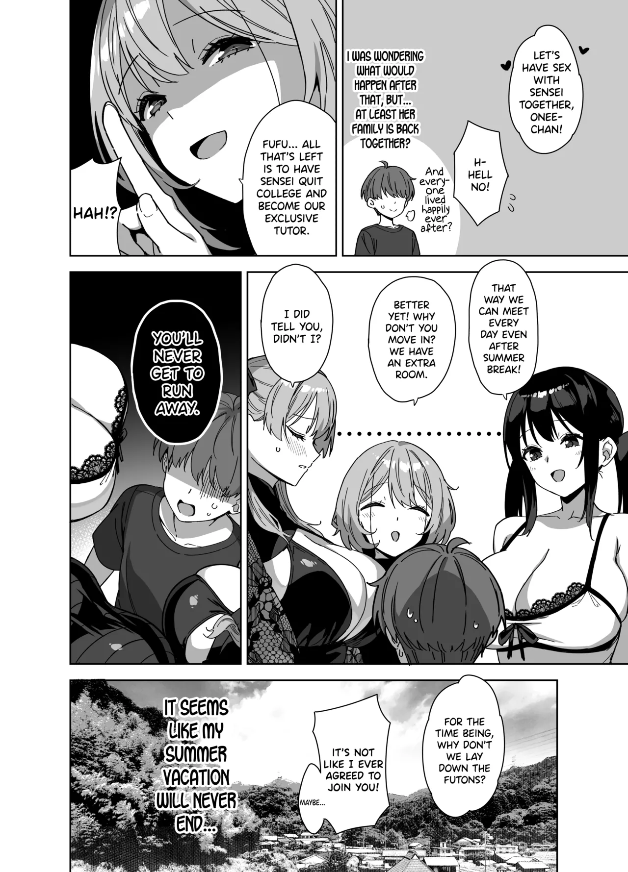 [Σ-Arts (Mikemono Yuu)]Natsu to Inaka to Yuuwaku shite kuru Dekkai Oshiego 3 + C106 Bonus Book[English] [SDTLs] [Digital] (decensored) Page 52