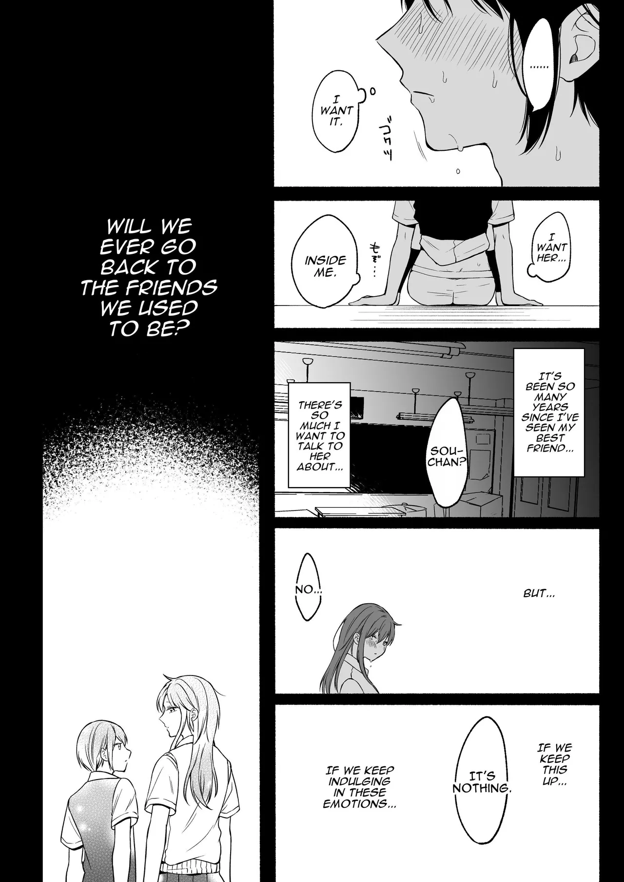 [Chilukuni (Onaka Emi)]Seiki Gyakuten 2 Osananajimi ni Modorenakute mo | Genital Swap 2 ~even if we cannot return to being friends~[English] [tsuyoshi] [Digital] Page 33