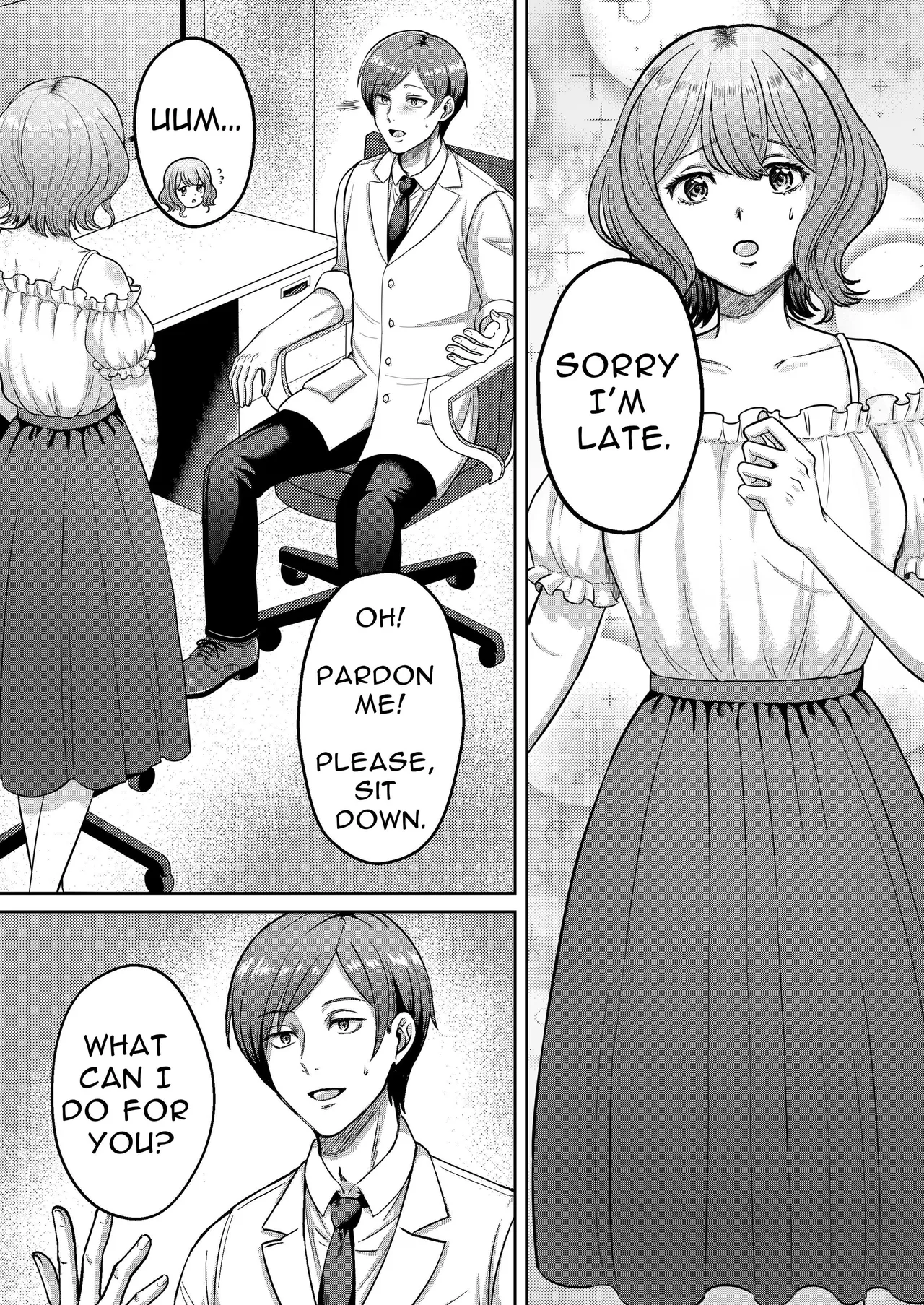 [ENG Ver.]Perv Obstetrician's Treatment for Frigidity(Manga Ver.) Page 3