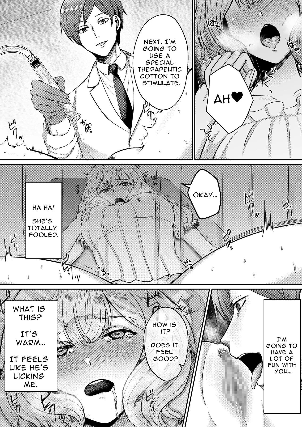 [ENG Ver.]Perv Obstetrician's Treatment for Frigidity(Manga Ver.) Page 8