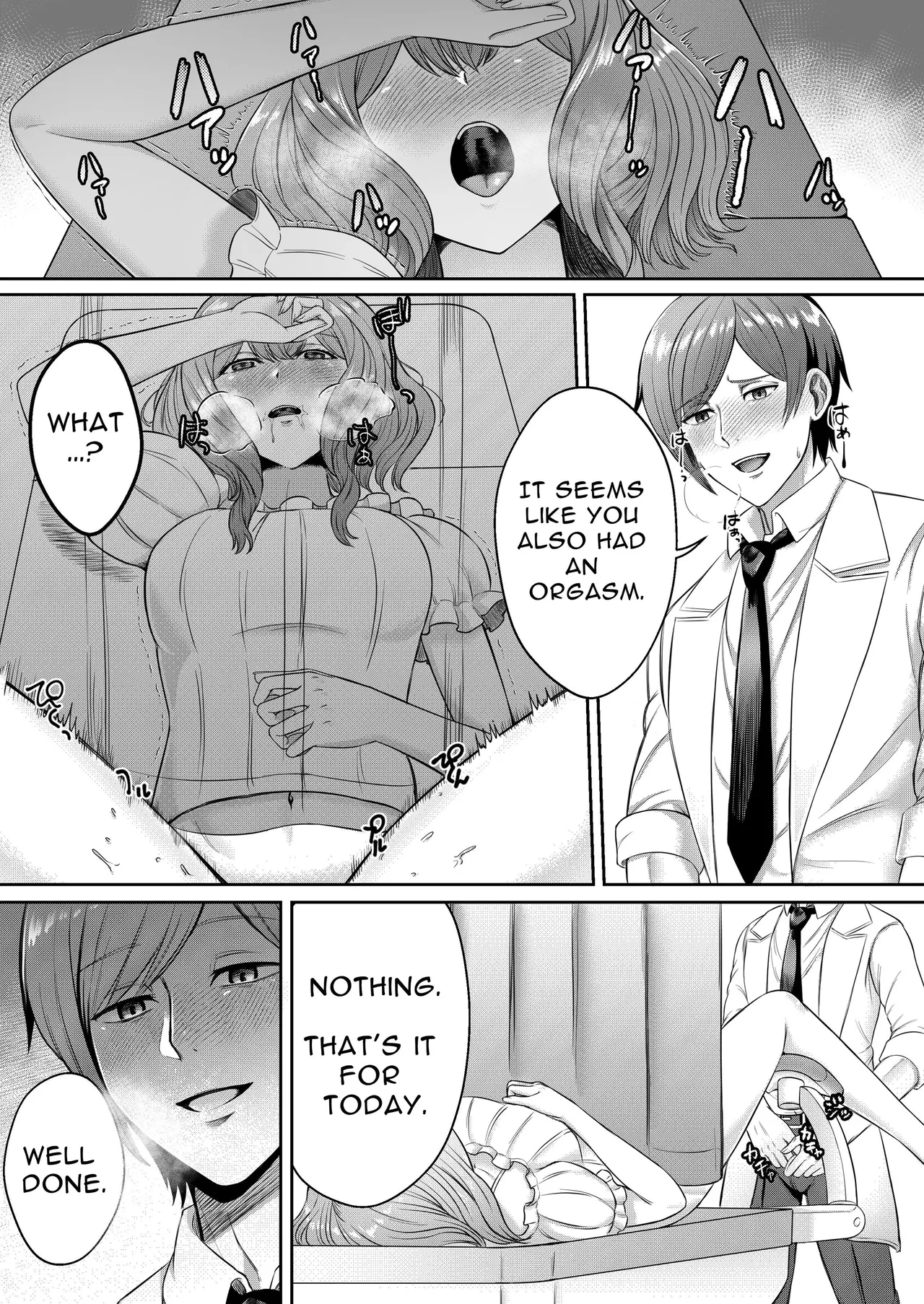 [ENG Ver.]Perv Obstetrician's Treatment for Frigidity(Manga Ver.) Page 14