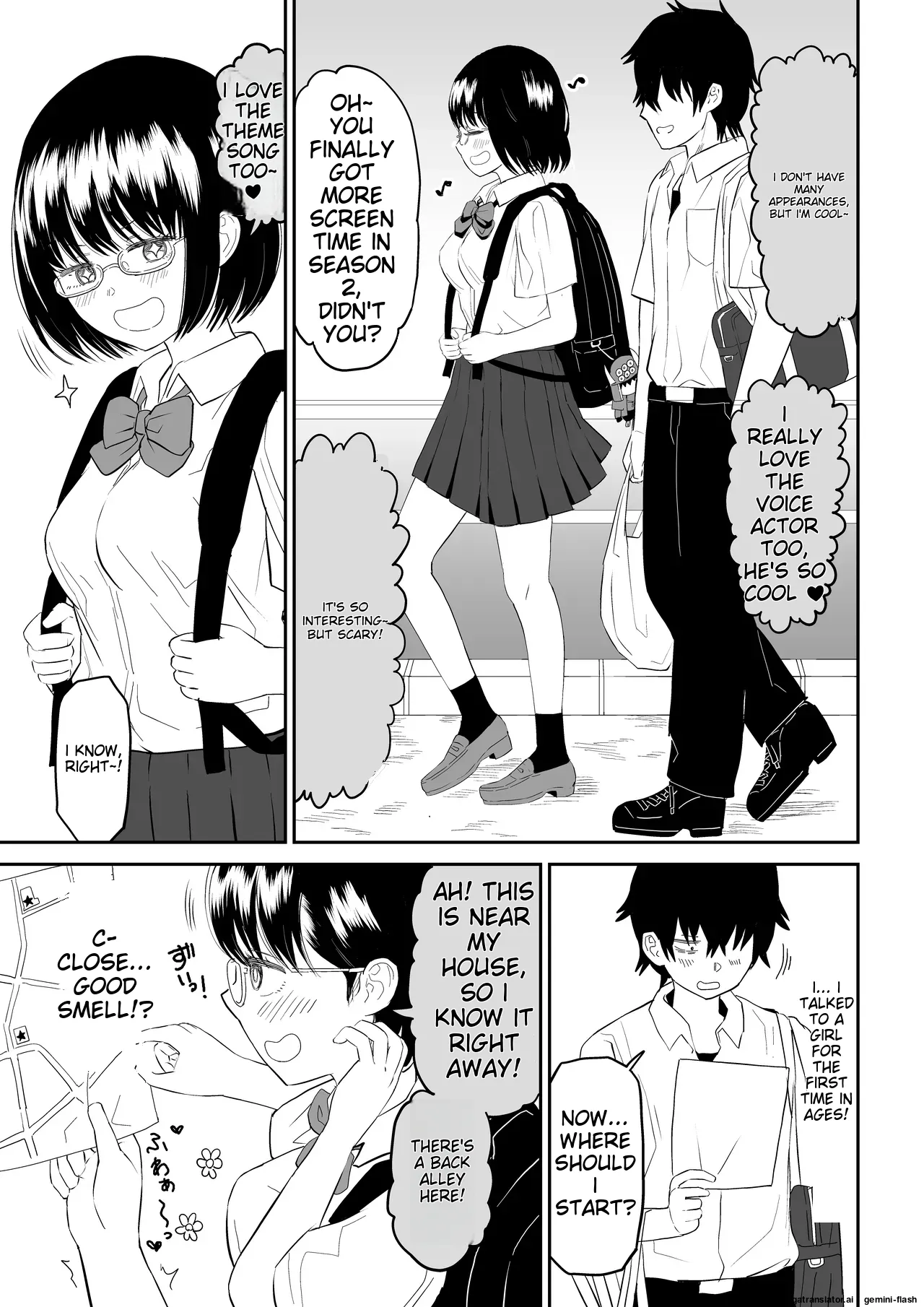 [Niji-Teru]Kouhai Otaku Tomodachi JK ga Kawai Sugirumon de![English] [MTL] Page 5