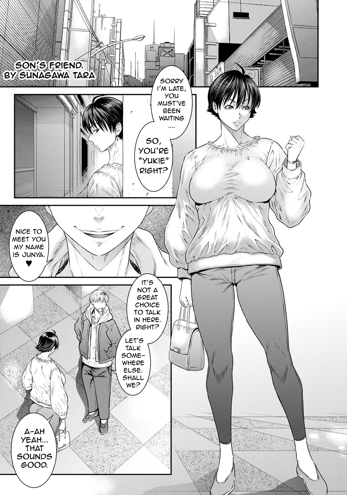 [SUNAGAWA TARA]Having Sex With My Son Friend[Musuko no Tomodachi] [English] [wcombo86] Page 2