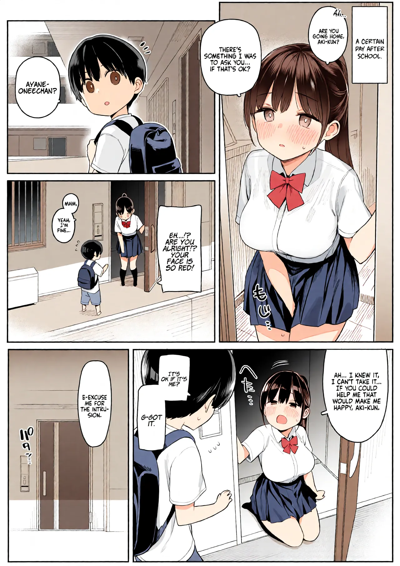 [Higuma-ya (Nora Higuma)]The Story of How The Big Sister Neighbor Squeezed My Semen Because She was a Succubus[English] [LumaNH] [AI Colored] Page 2