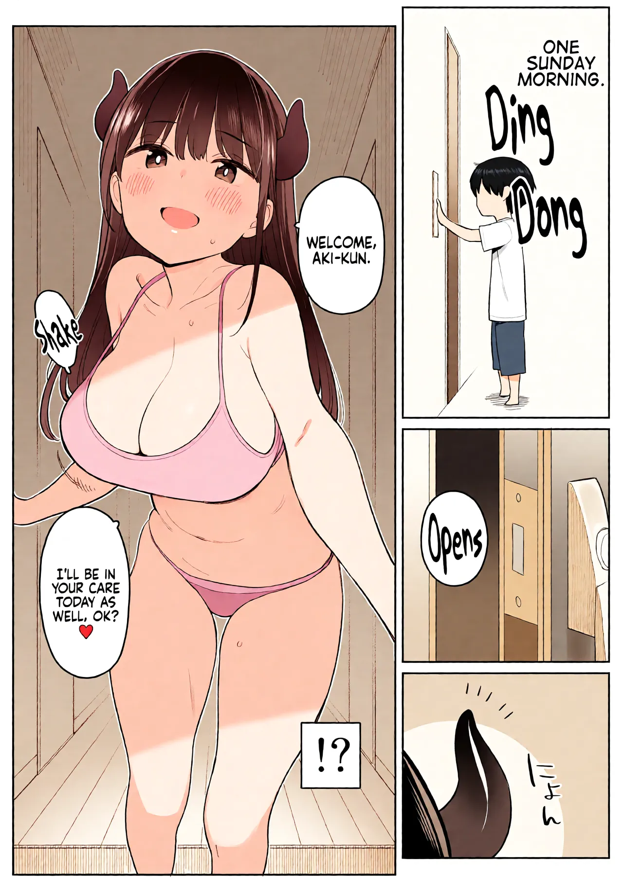 [Higuma-ya (Nora Higuma)]The Story of How The Big Sister Neighbor Squeezed My Semen Because She was a Succubus[English] [LumaNH] [AI Colored] Page 24