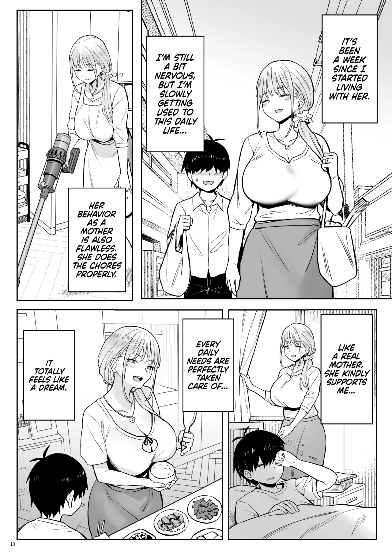 [COMEX (Zhen Lu)]Moto Mahou Shoujo no Kazoku Banashi Tsuki | Former Magical Girl's Family Story: Tsuki[English] [Nishimaru] [Digital] Page 12