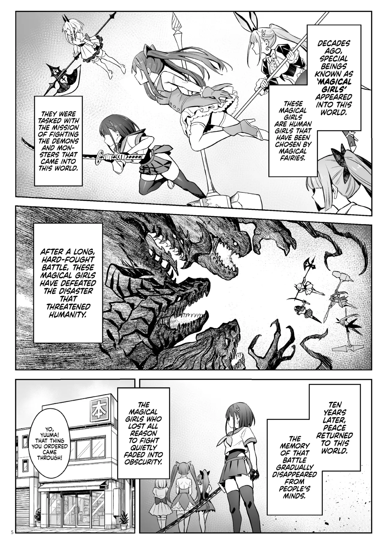 [COMEX (Zhen Lu)]Moto Mahou Shoujo no Kazoku Banashi Tsuki | Former Magical Girl's Family Story: Tsuki[English] [Nishimaru] [Digital] Page 4
