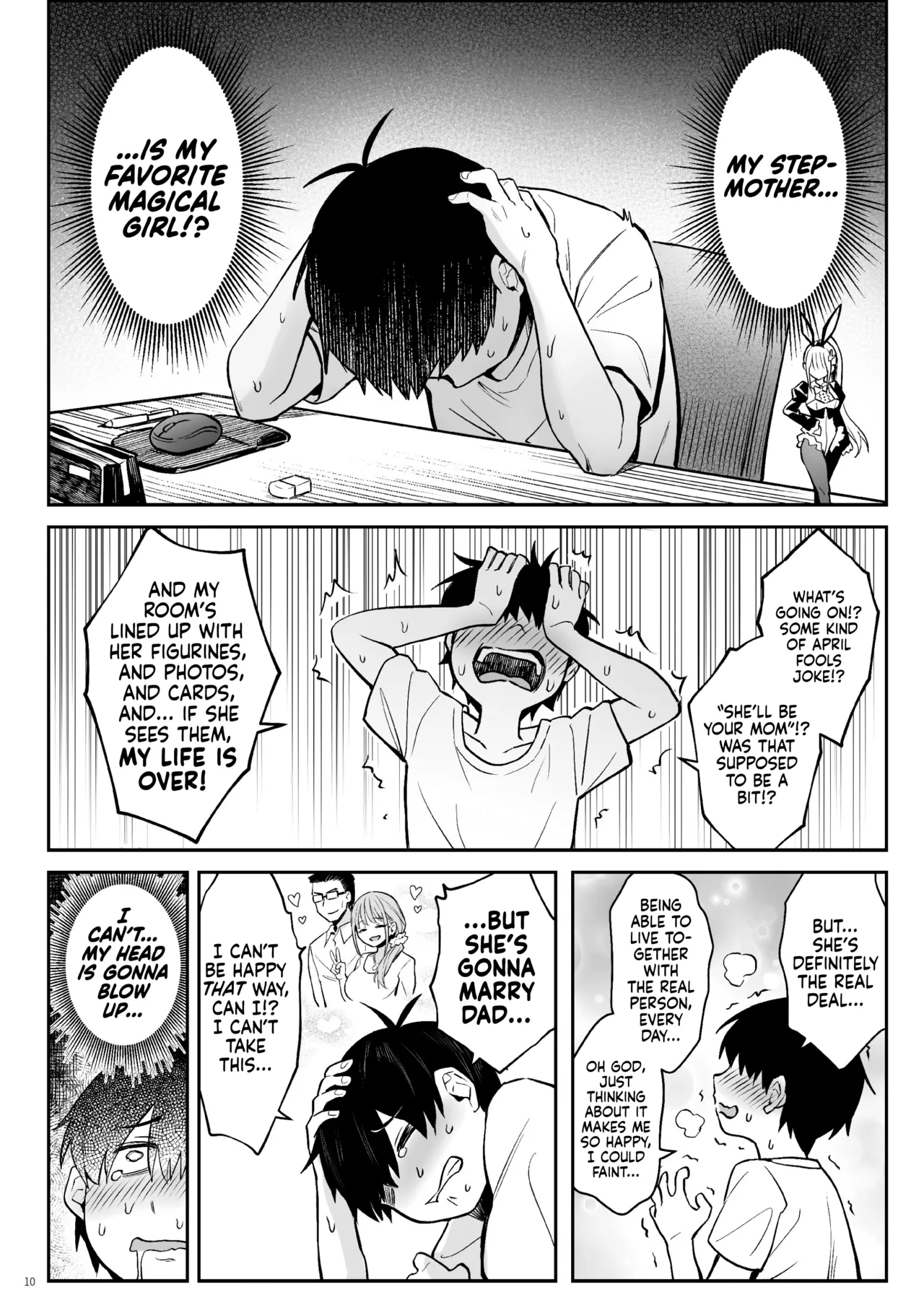 [COMEX (Zhen Lu)]Moto Mahou Shoujo no Kazoku Banashi Tsuki | Former Magical Girl's Family Story: Tsuki[English] [Nishimaru] [Digital] Page 9
