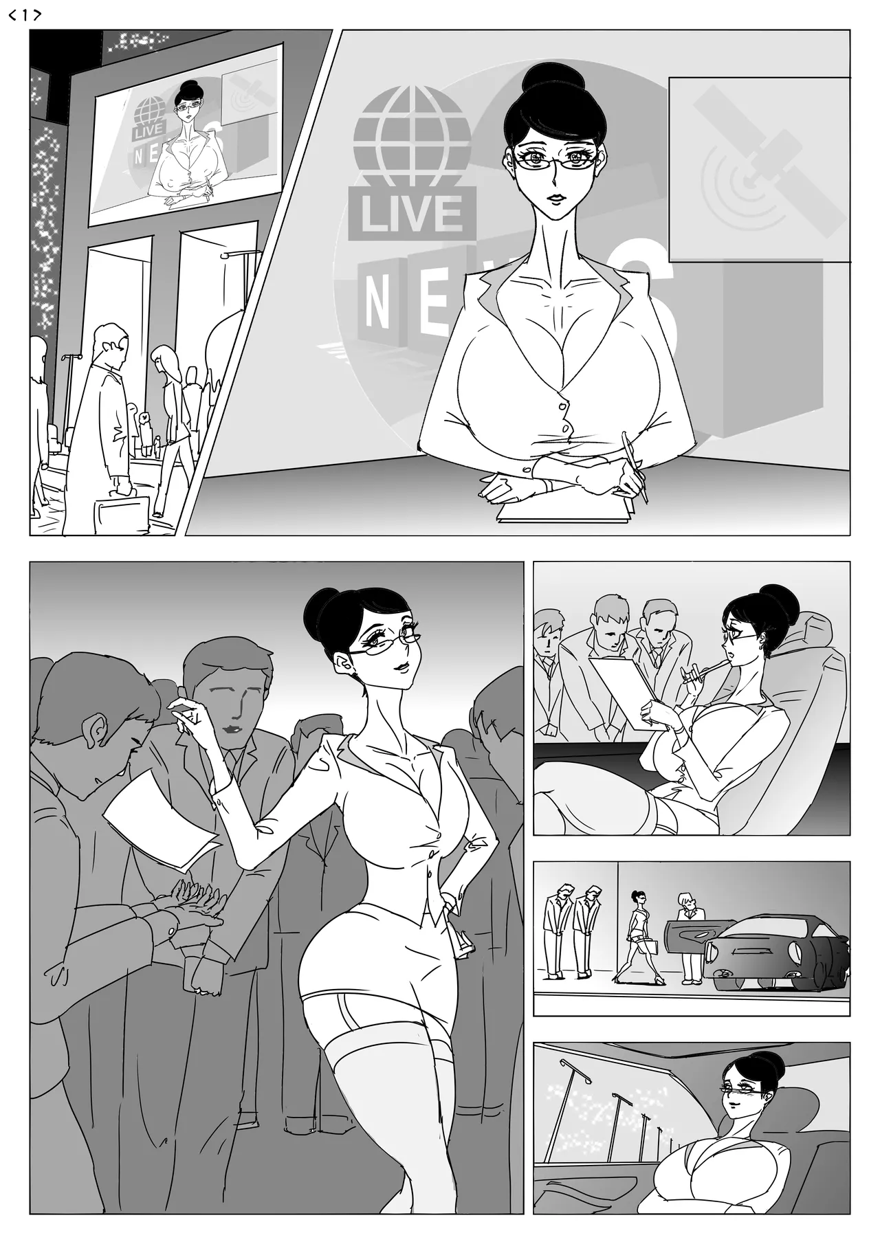 [ANTE90]美人女子アナBestiality commission Page 2