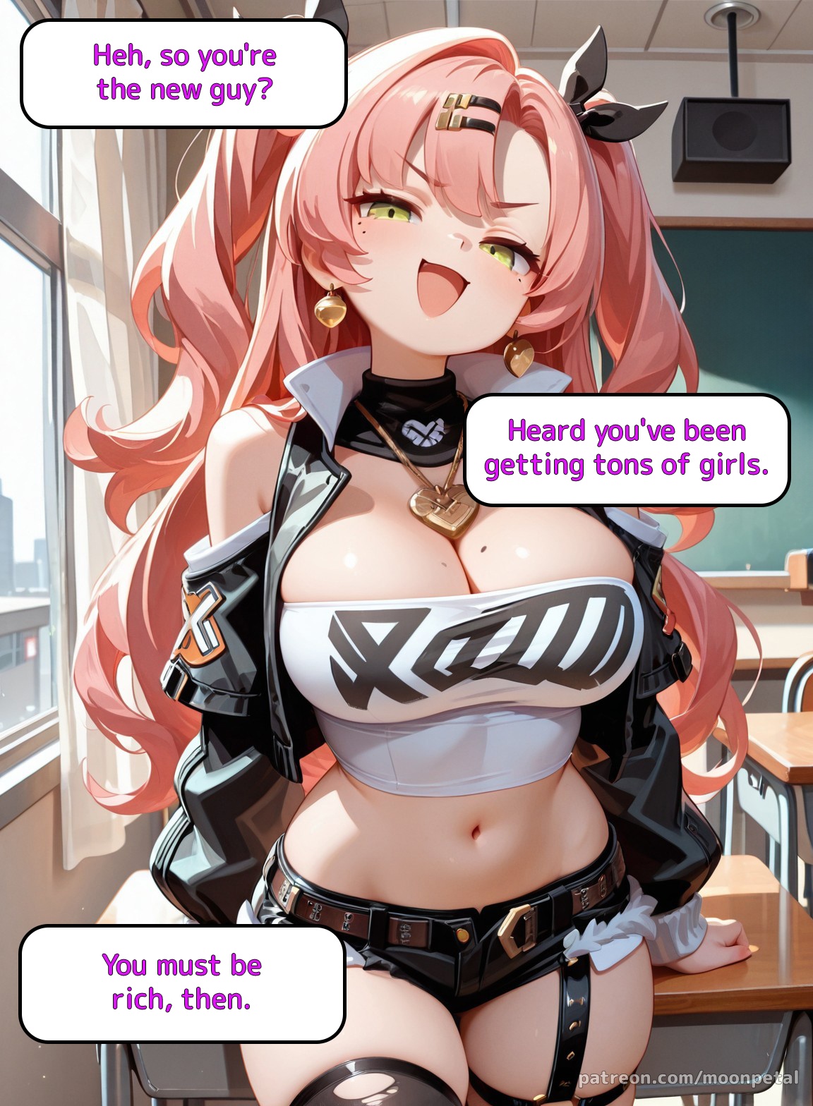 [Moon Petal]Wanna make a bet? ch. 5 - Nicole Demara[English] [Uncensored] [Patreon] [AI Generated] Page 2